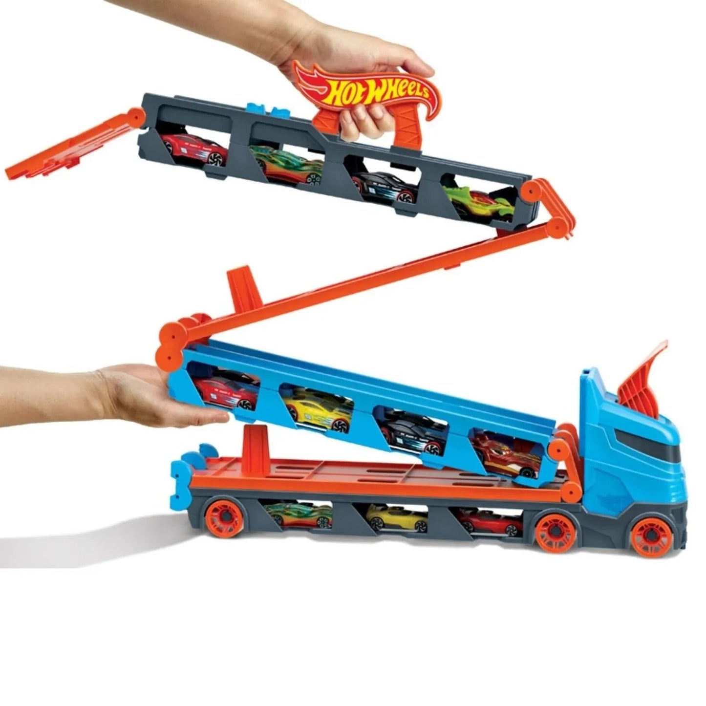 Hot Wheels City Speedway Hauler - mezetto ebebek ebebek
