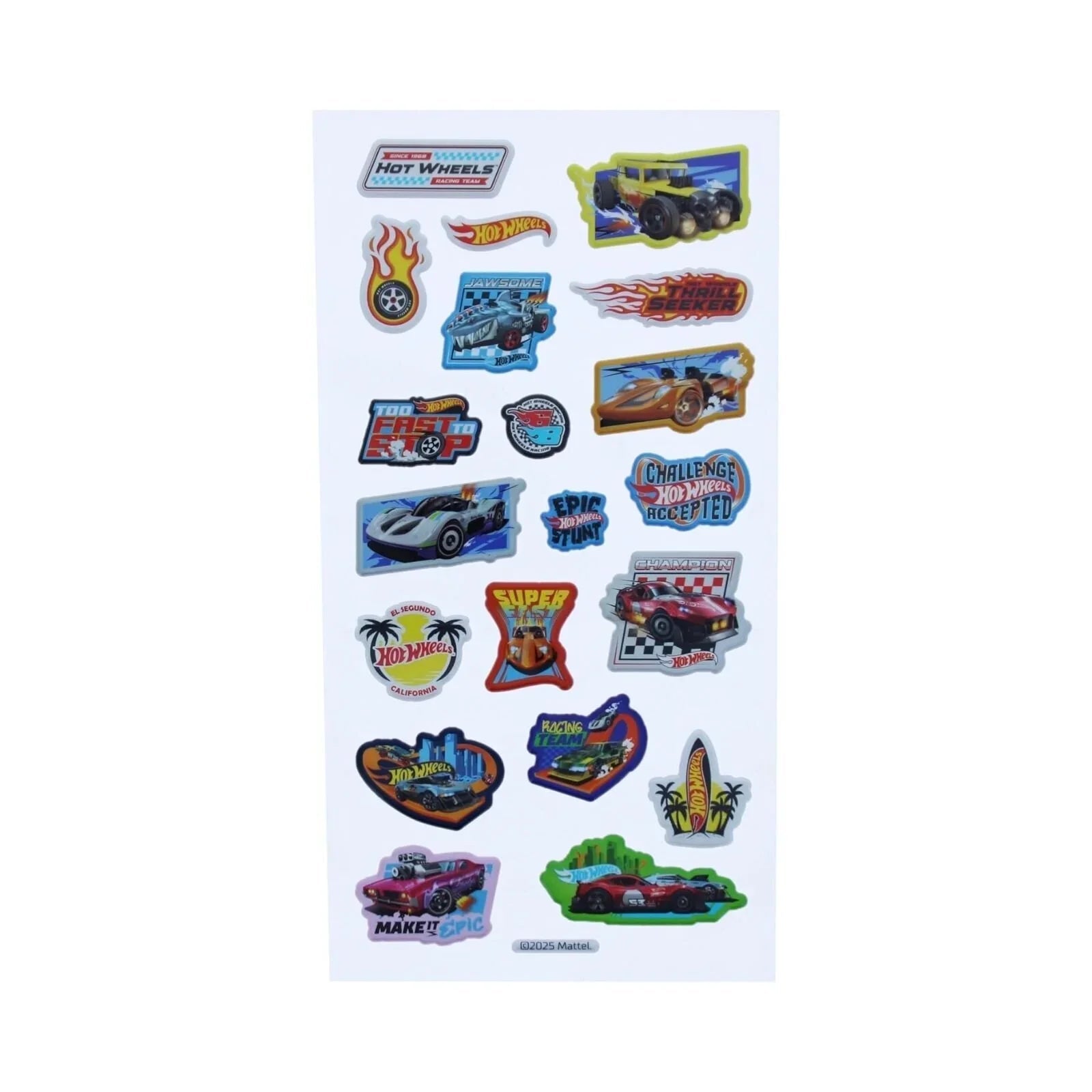 Hot Wheels Stickers - mezetto ebebek ebebek