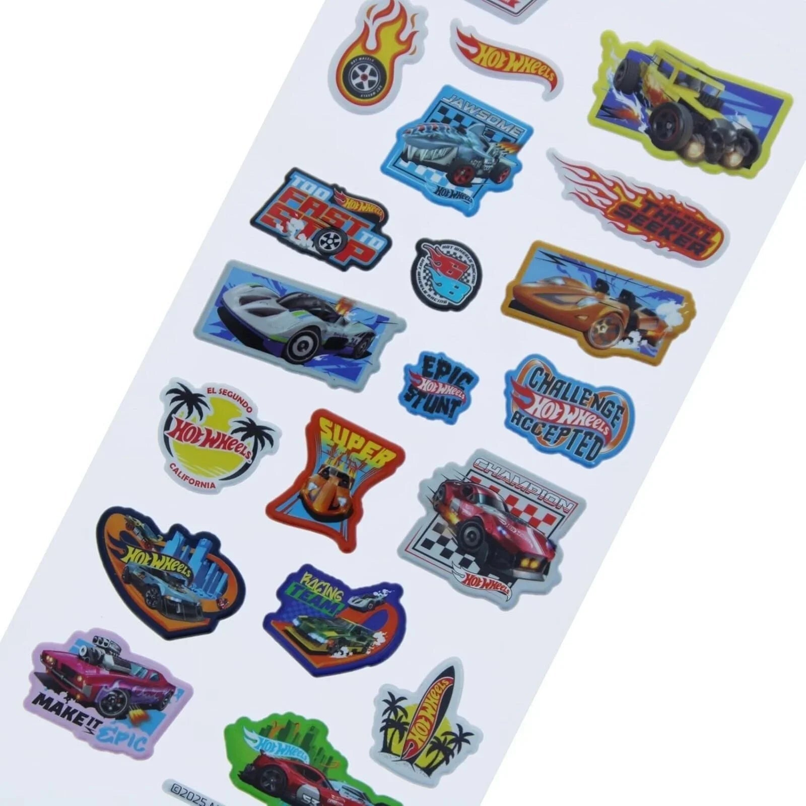 Hot Wheels Stickers - mezetto ebebek ebebek