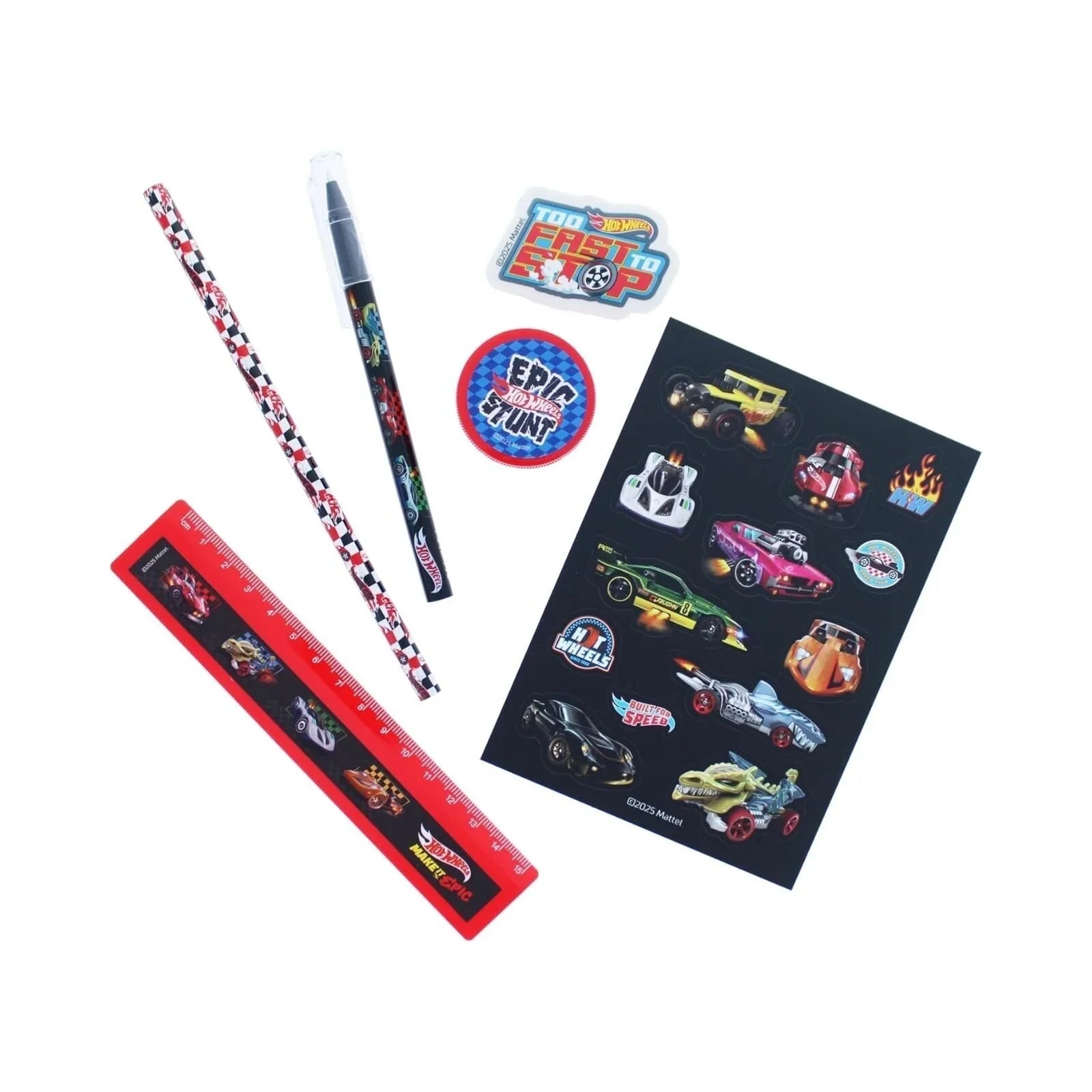 Hot Wheels Super Stationery Set - mezetto ebebek ebebek