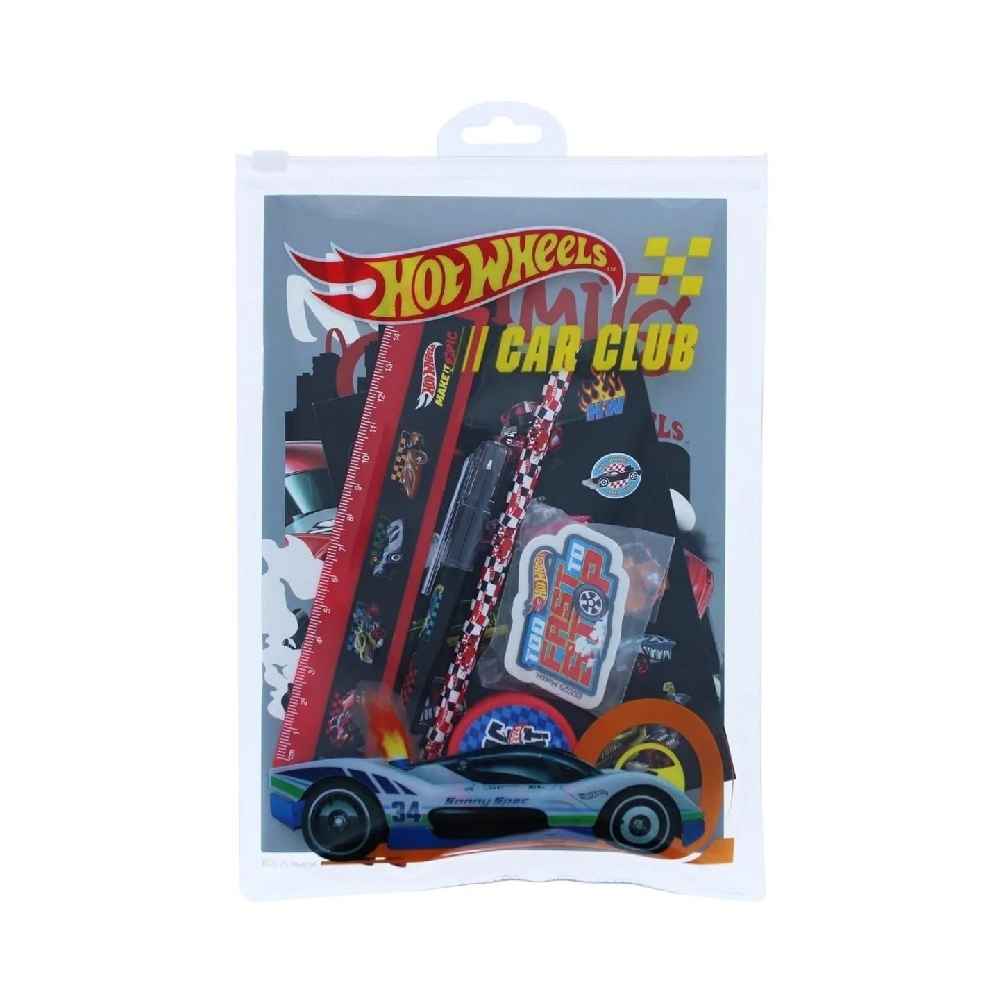 Hot Wheels Super Stationery Set - mezetto ebebek ebebek