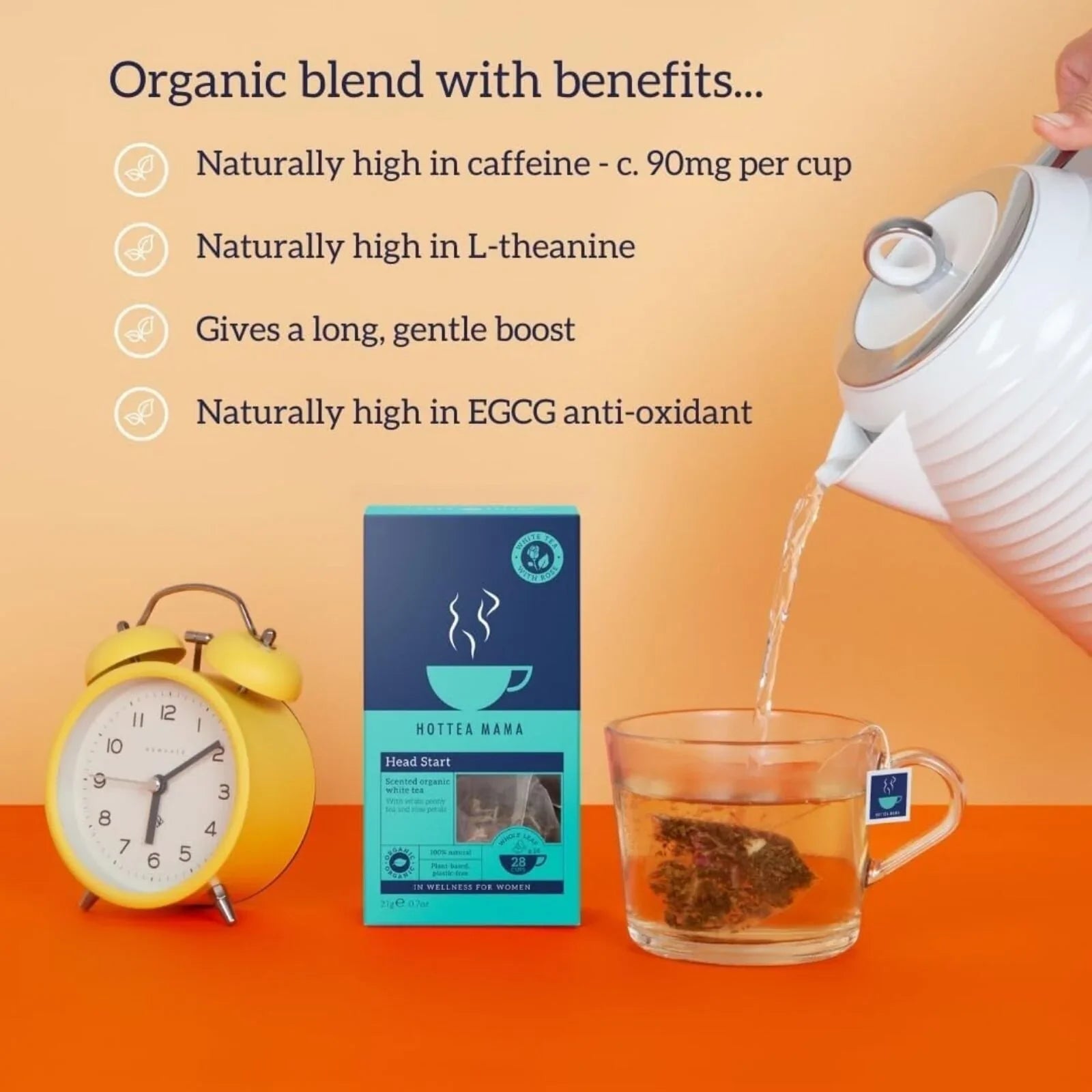 HotTea Mama Organic Head Start - mezetto ebebek ebebek