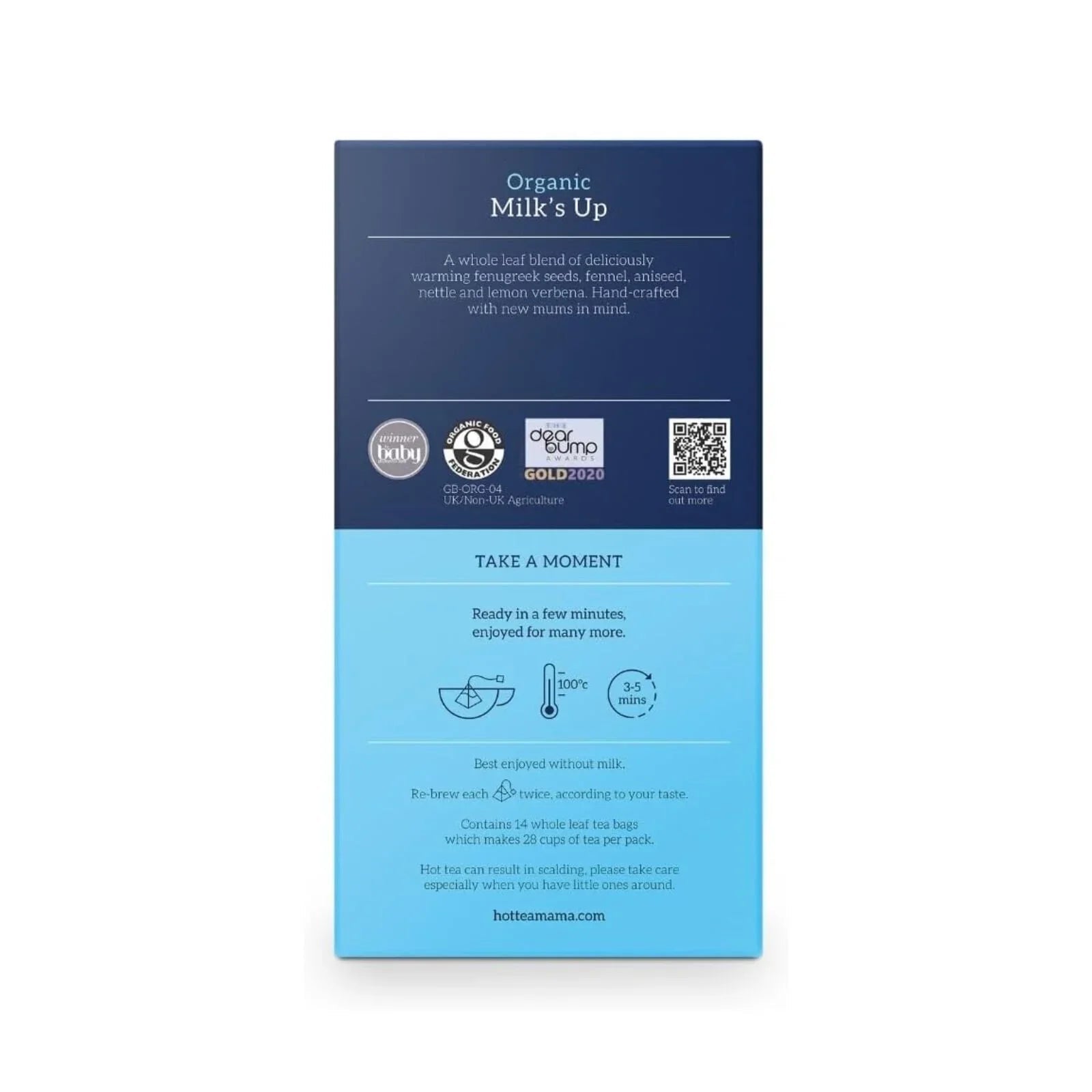 HotTea Mama Organic Milk's Up - mezetto ebebek ebebek