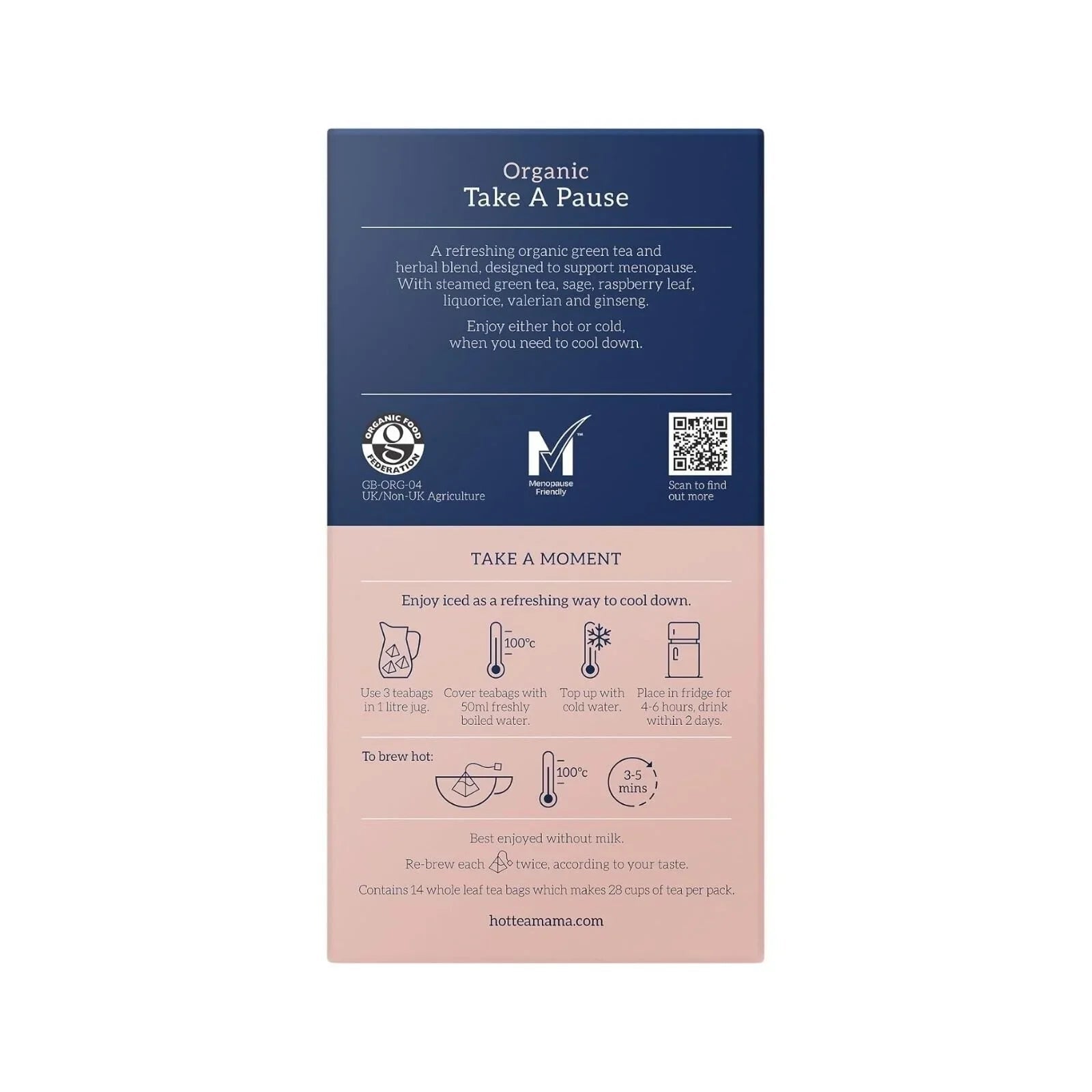 HotTea Mama Organic Take a Pause - mezetto ebebek ebebek