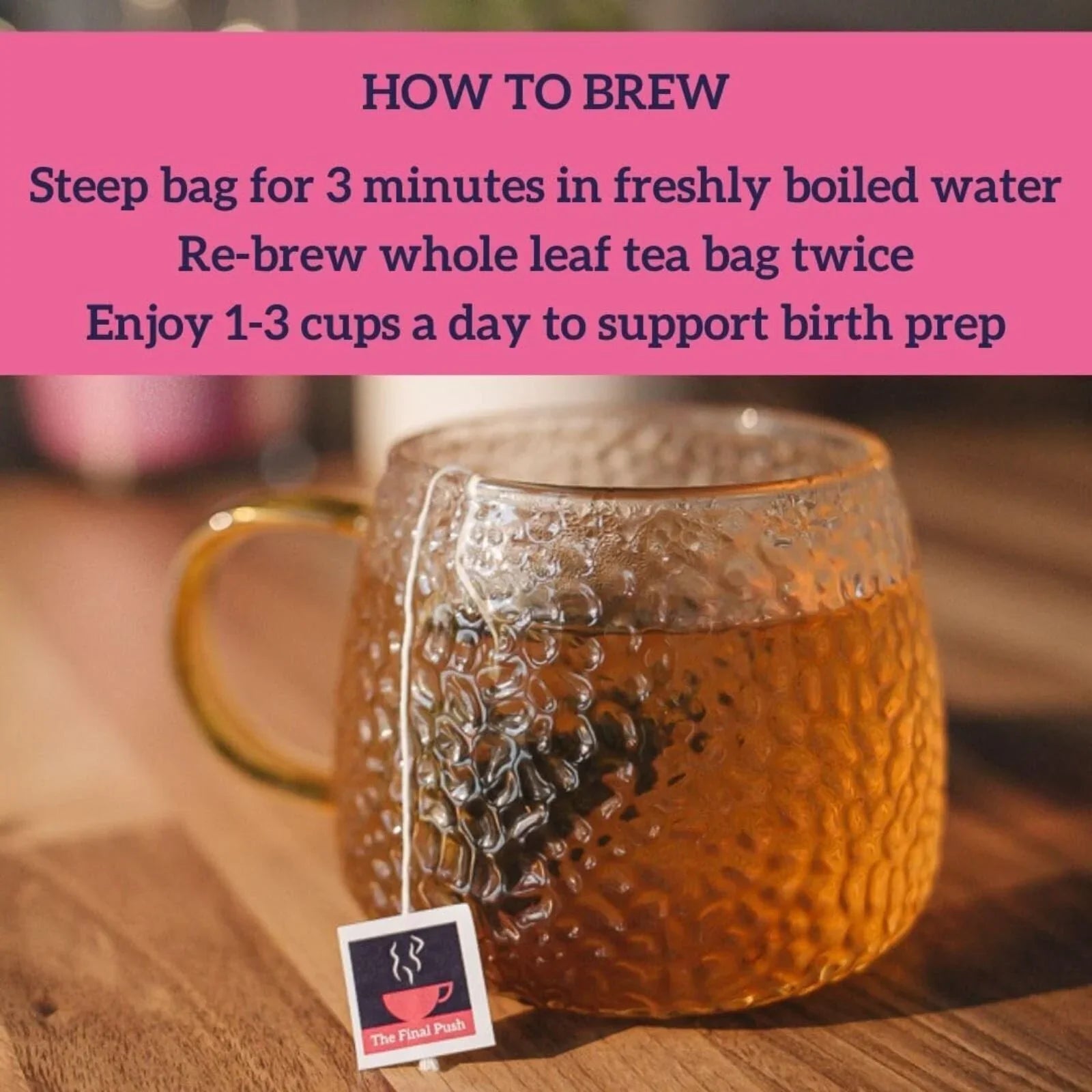 HotTea Mama Organic the Final Push - mezetto ebebek ebebek