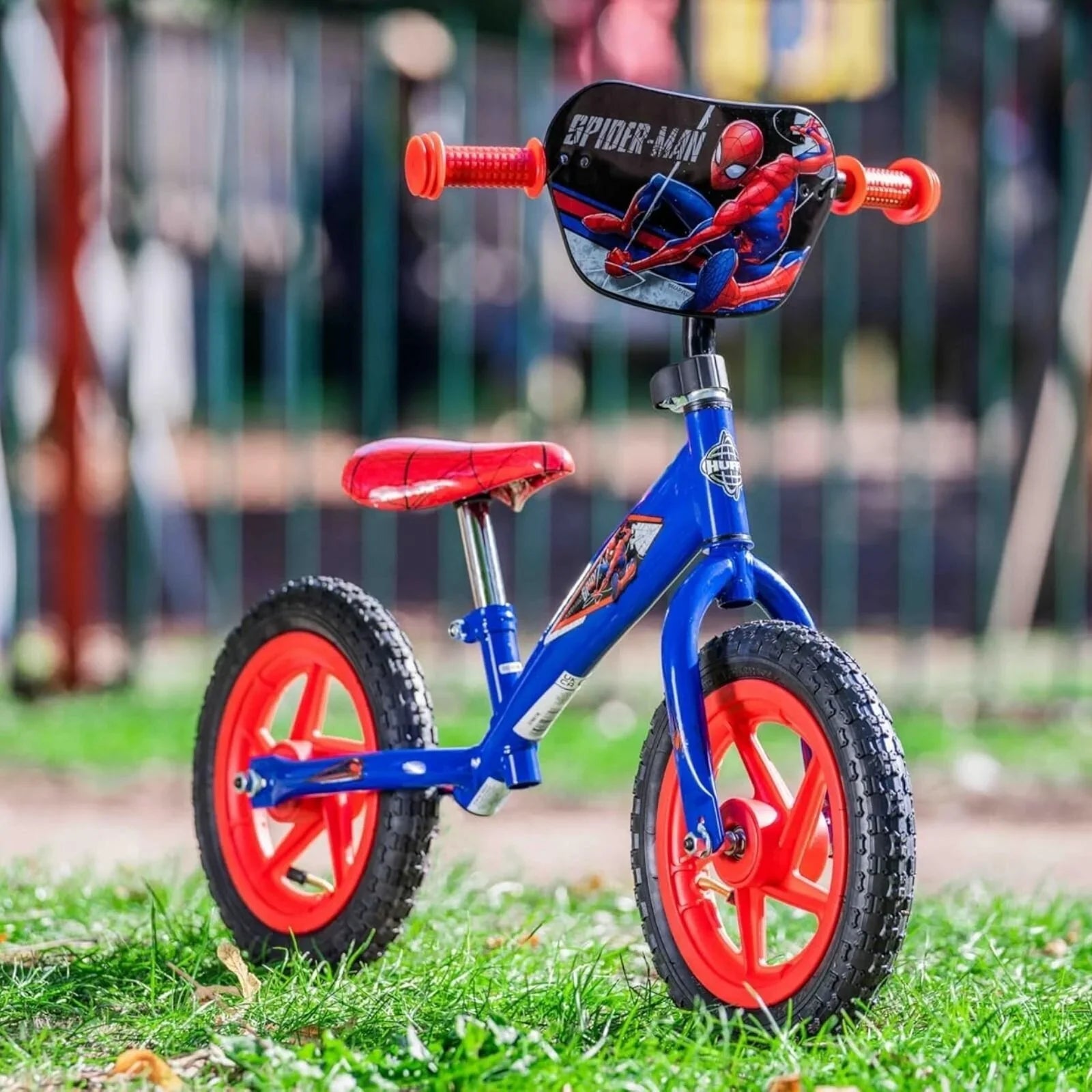 Huffy 12" Balance Bike - Spider - Man - mezetto ebebek ebebek