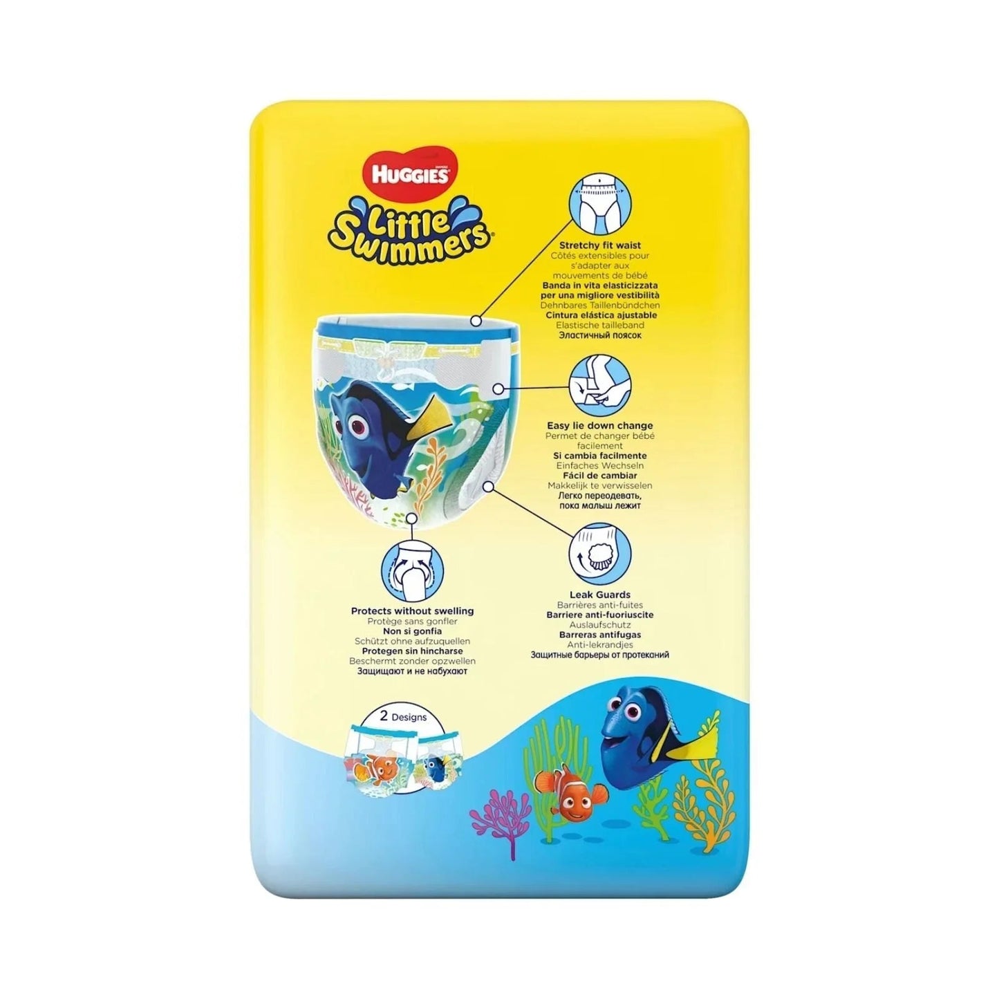 Huggies Little Swimmers Baby Size 2 - 3 Swim Pants - 12 nappies - mezetto ebebek ebebek