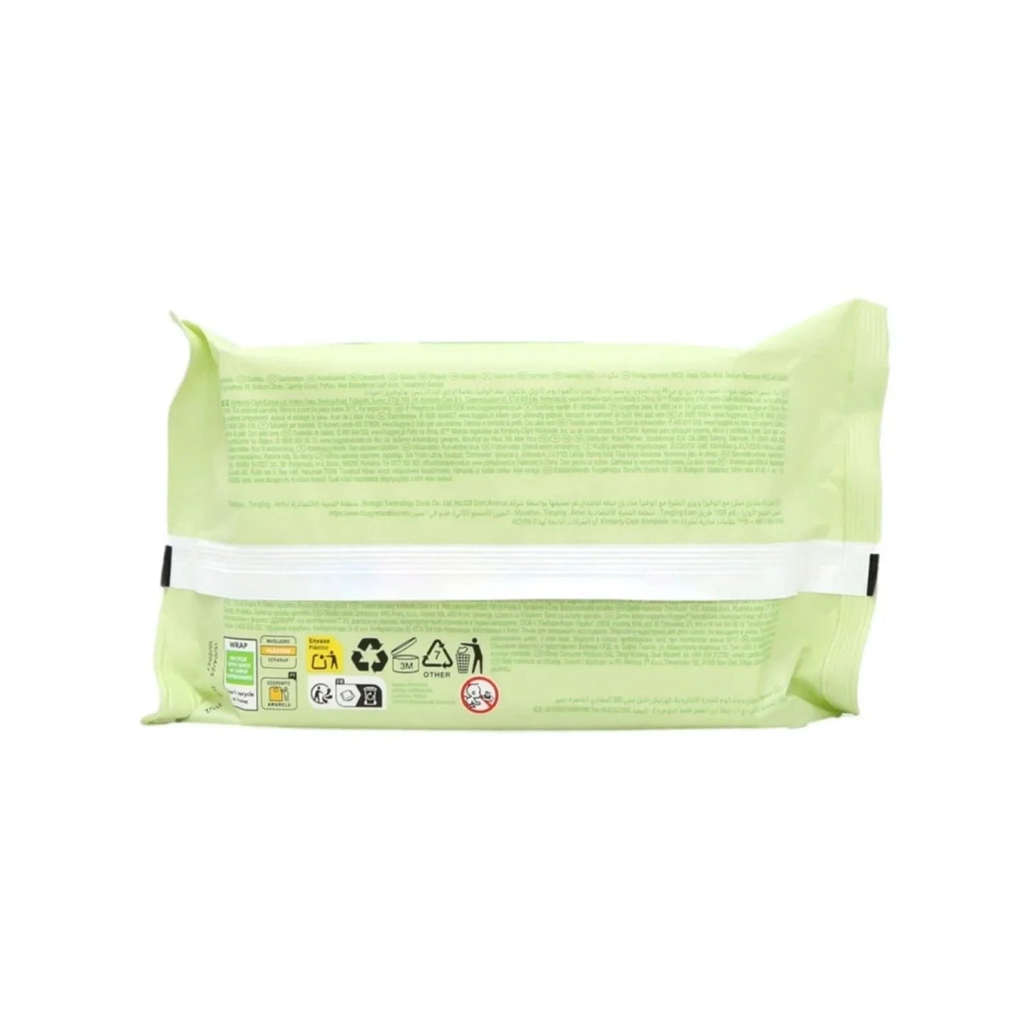 Huggies Natural Care Plastic Free Baby Wipes 48 pcs - mezetto ebebek ebebek