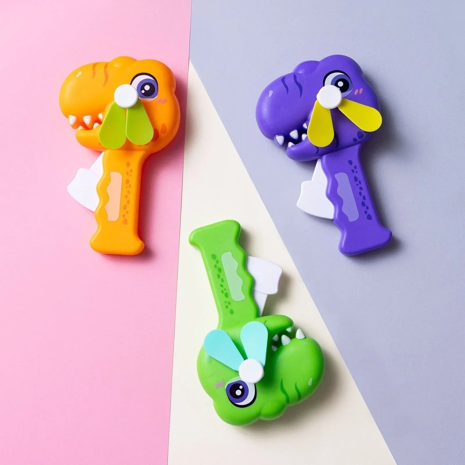 HZTB Dinosaur Big Hand Fan Assorted - mezetto ebebek ebebek