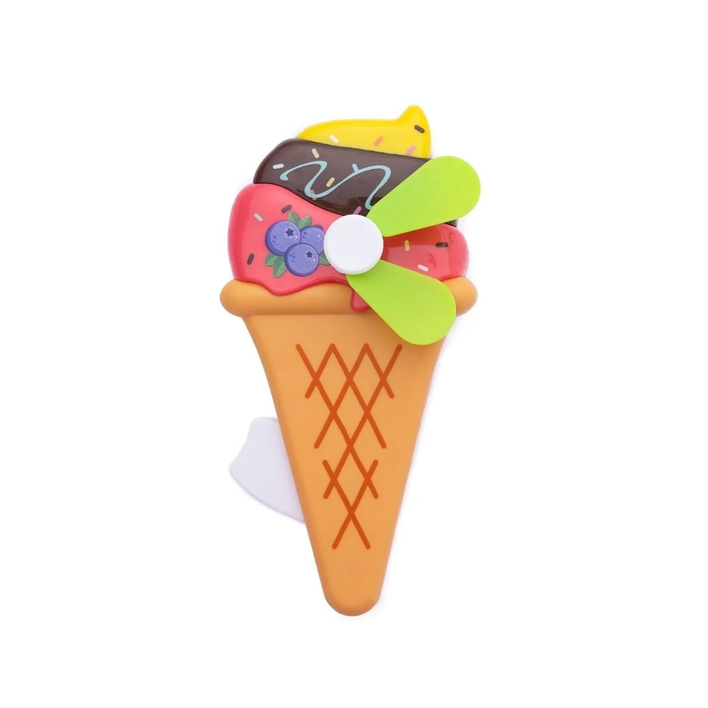 HZTB Ice Cream Big Hand Fan Assorted - mezetto ebebek ebebek