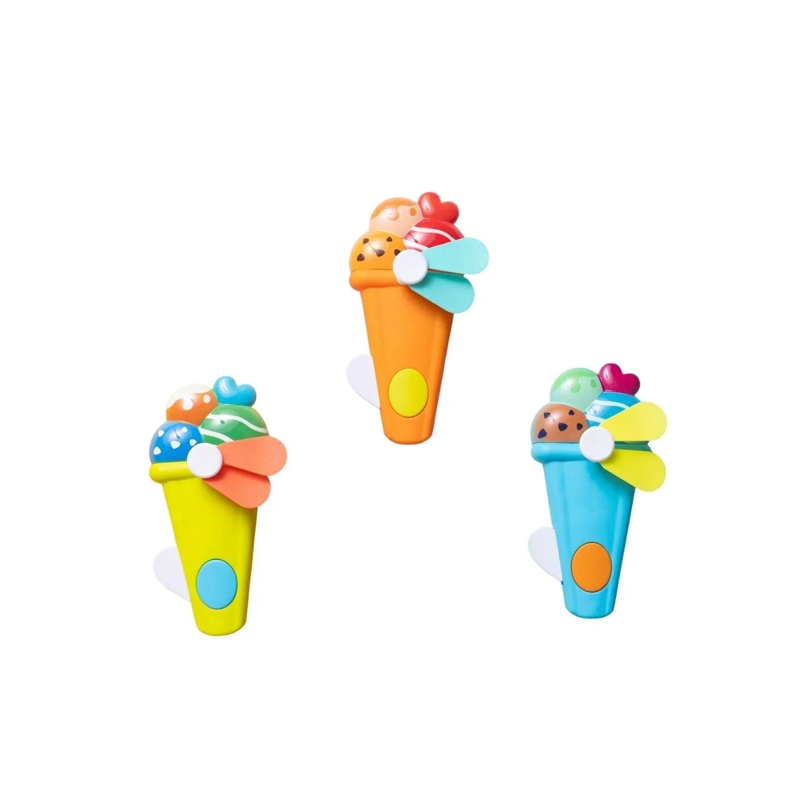 HZTB Ice Cream Hand Fan Assorted - mezetto ebebek ebebek