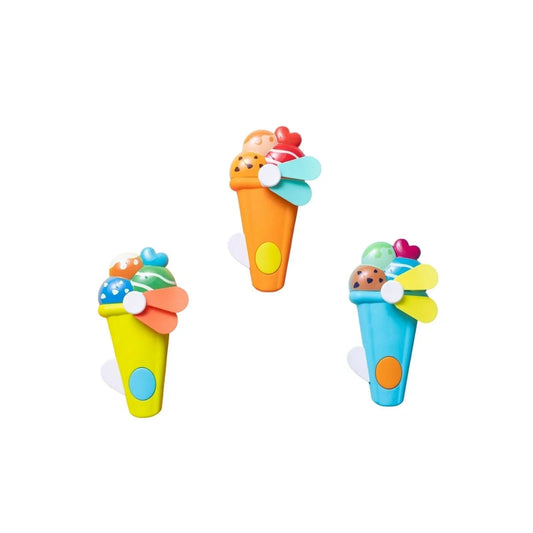 HZTB Ice Cream Hand Fan Assorted - mezetto ebebek ebebek