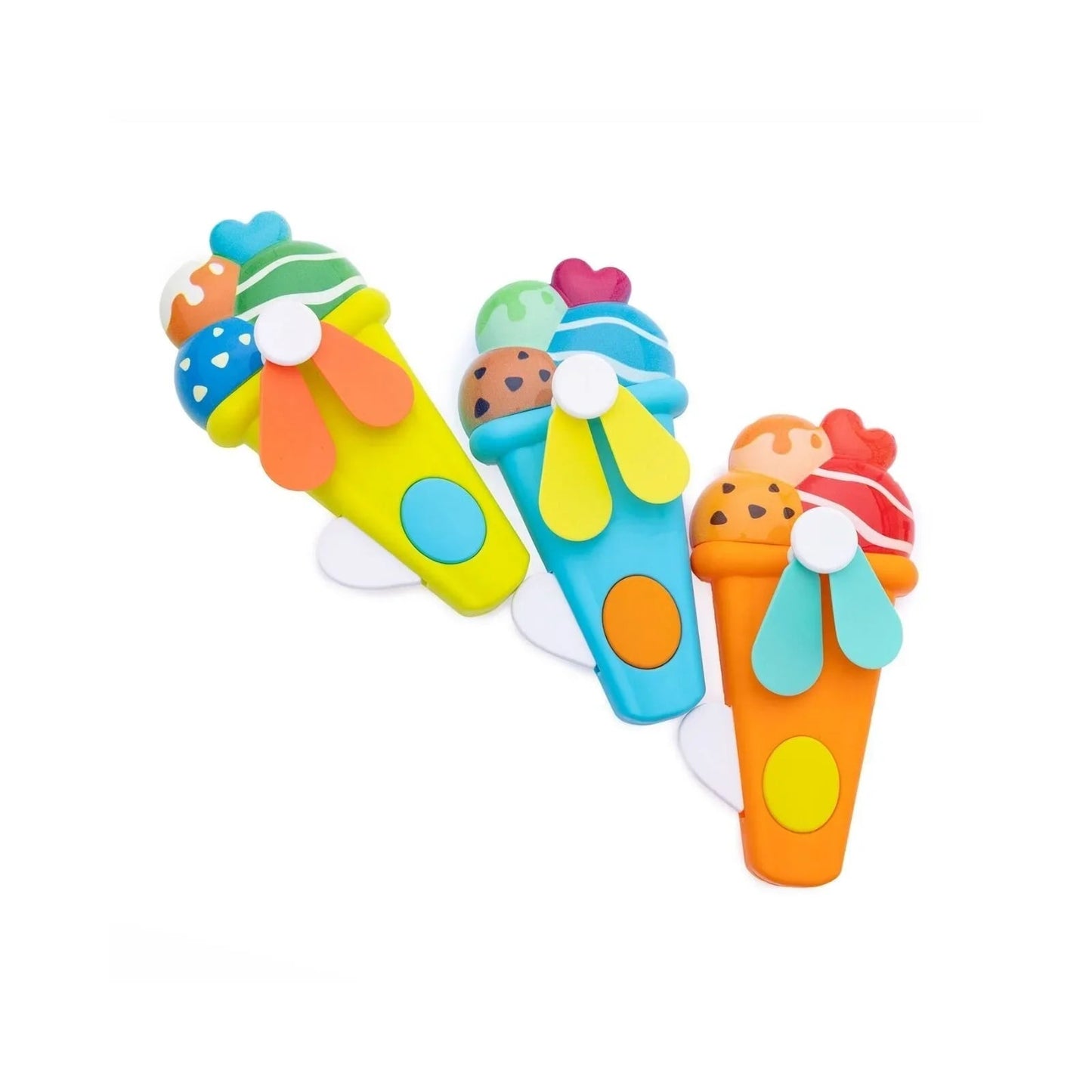 HZTB Ice Cream Hand Fan Assorted - mezetto ebebek ebebek