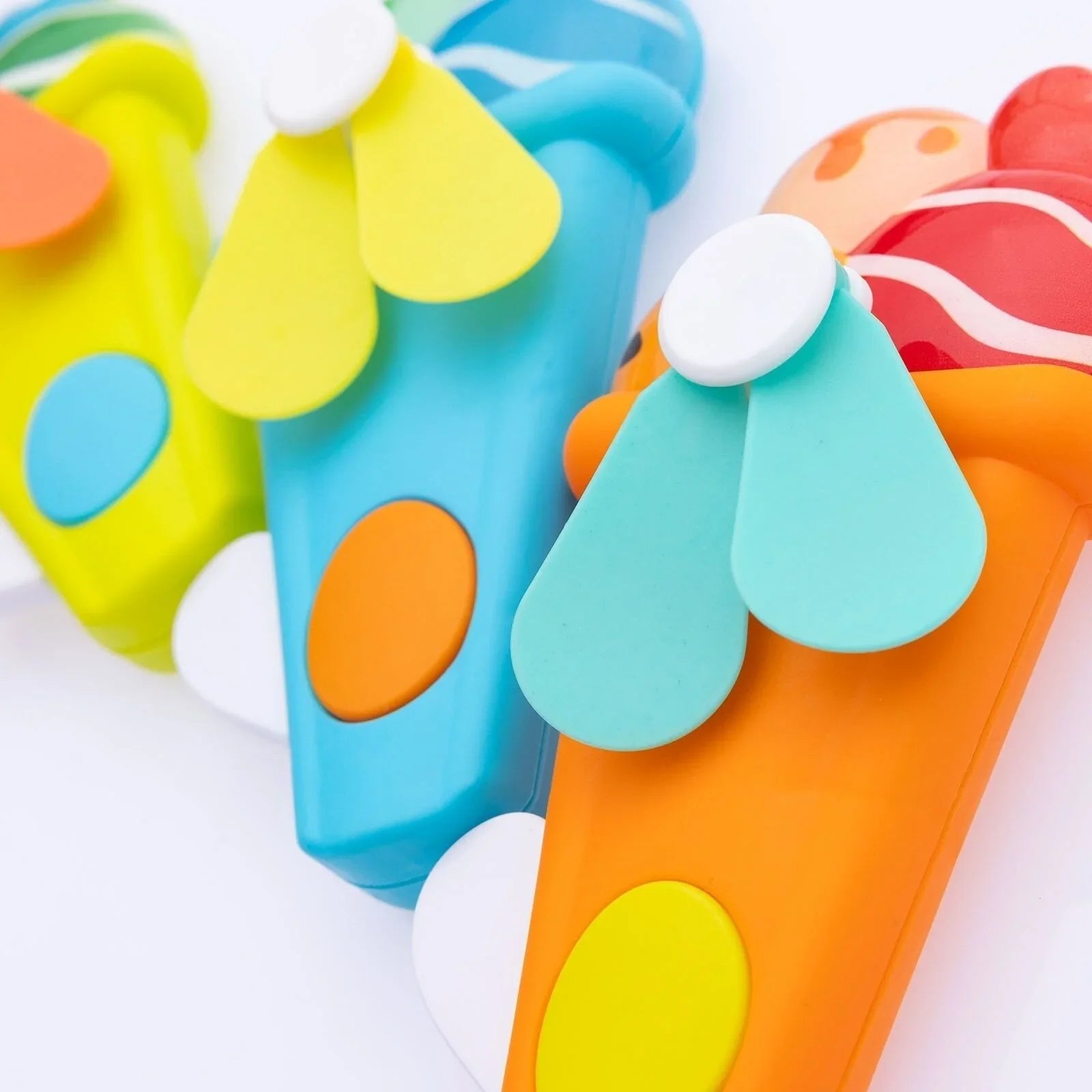 HZTB Ice Cream Hand Fan Assorted - mezetto ebebek ebebek
