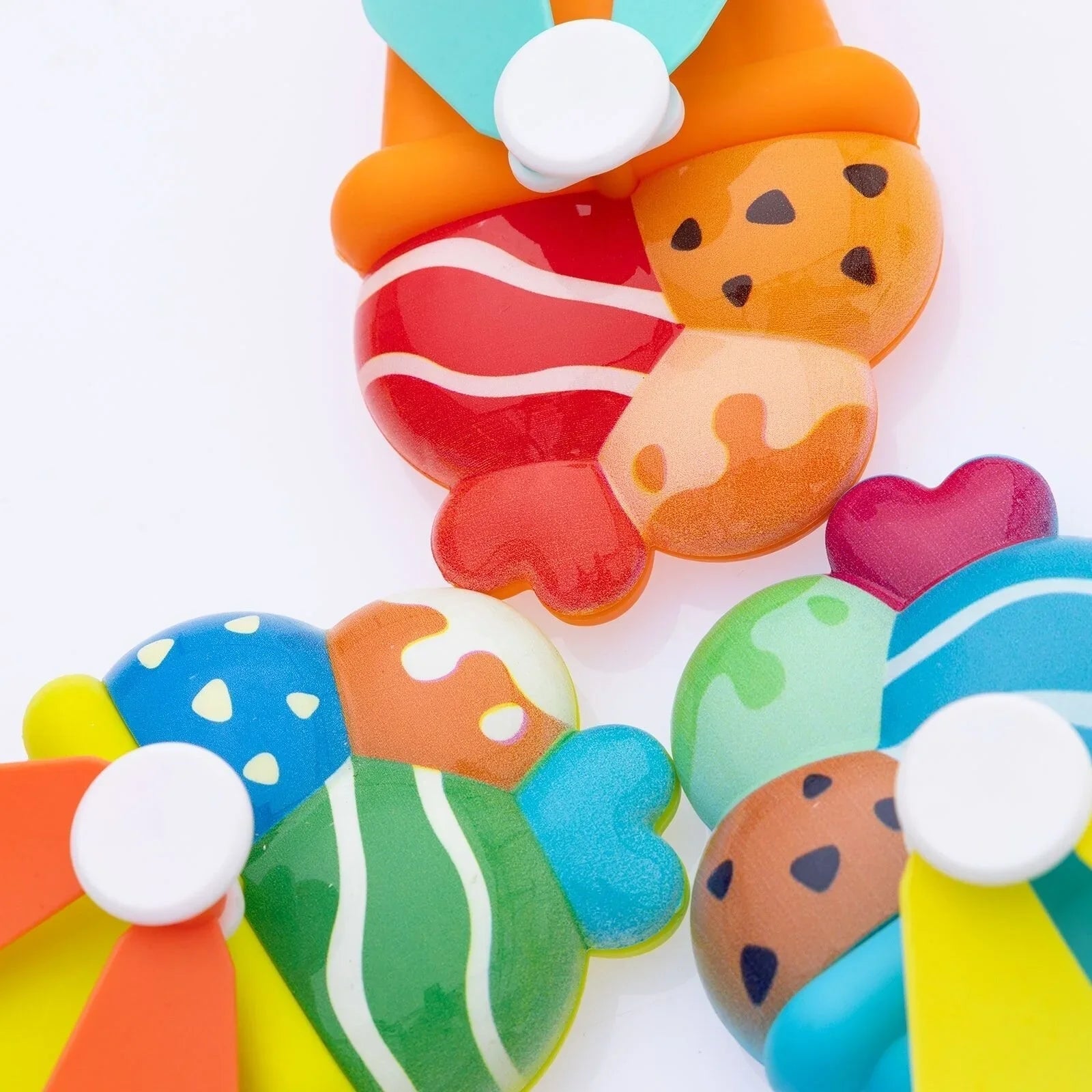 HZTB Ice Cream Hand Fan Assorted - mezetto ebebek ebebek