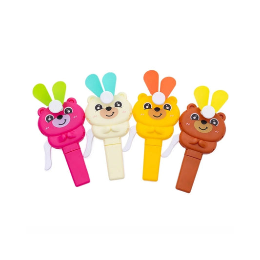 HZTB Teddy Hand Fan Assorted - mezetto ebebek ebebek