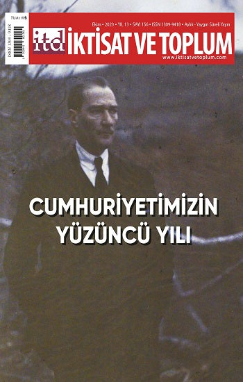 İktisat ve Toplum Dergisi 156. Sayı