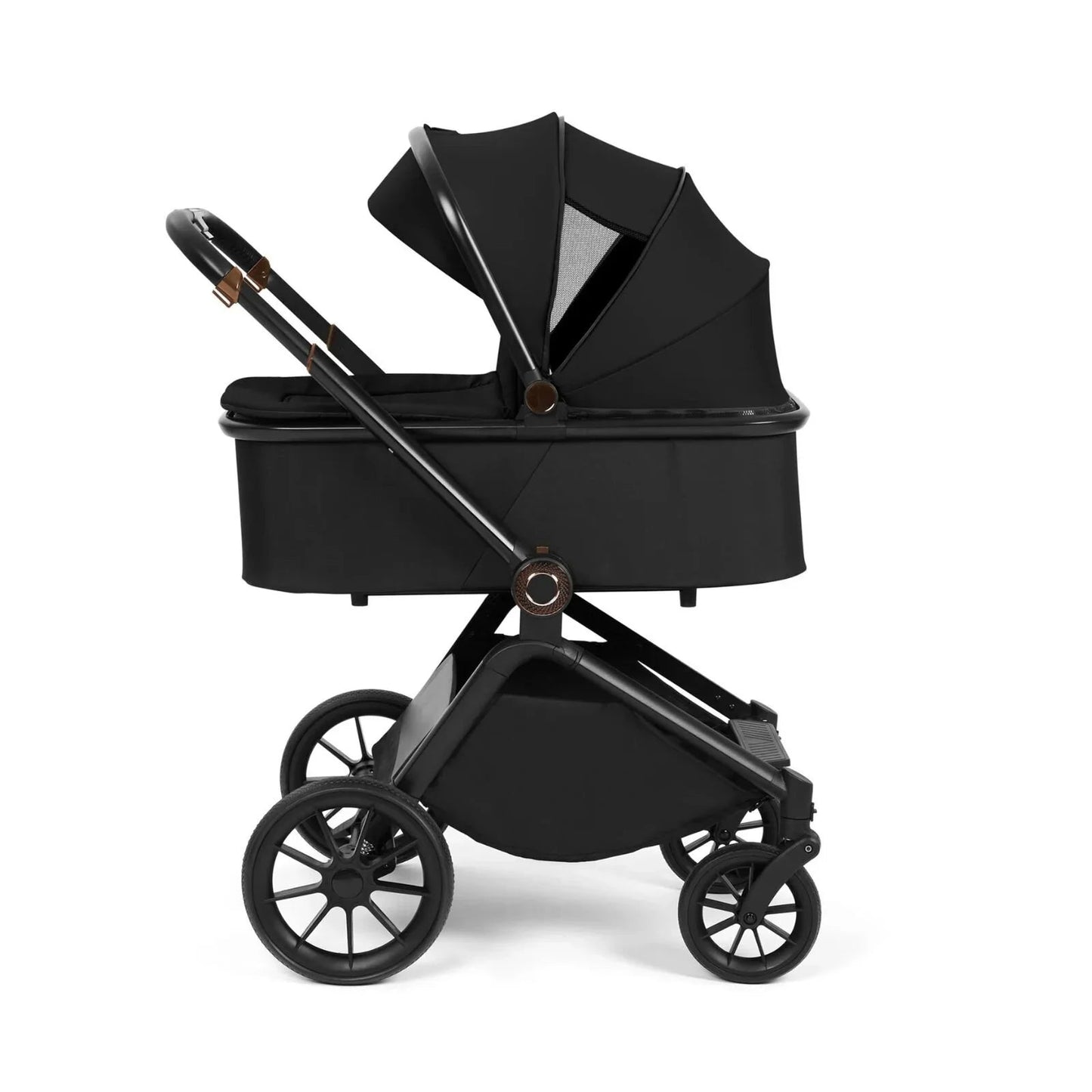 Ickle Bubba Altima Pram 9 pcs - Black - mezetto ebebek ebebek