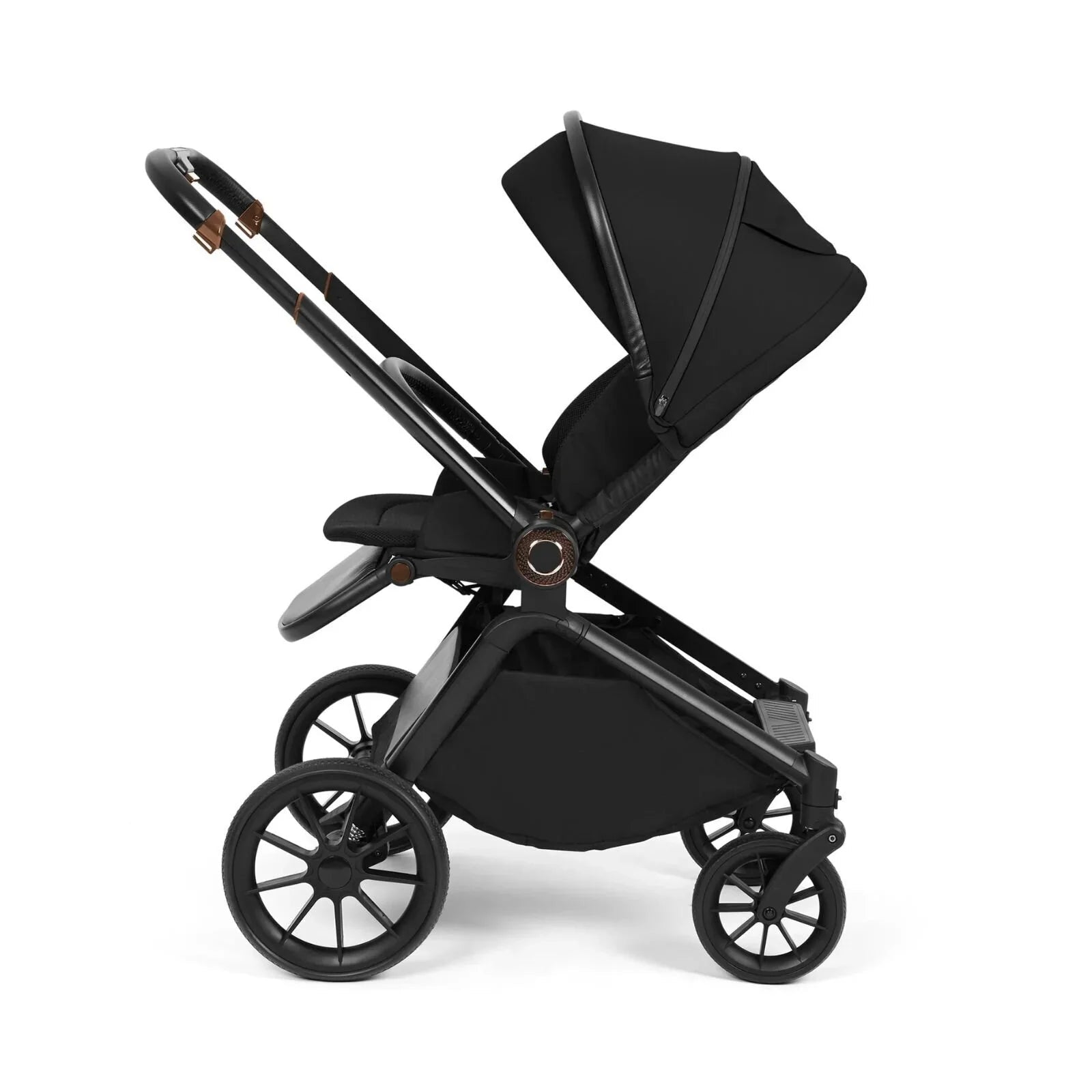 Ickle Bubba Altima Pram 9 pcs - Black - mezetto ebebek ebebek