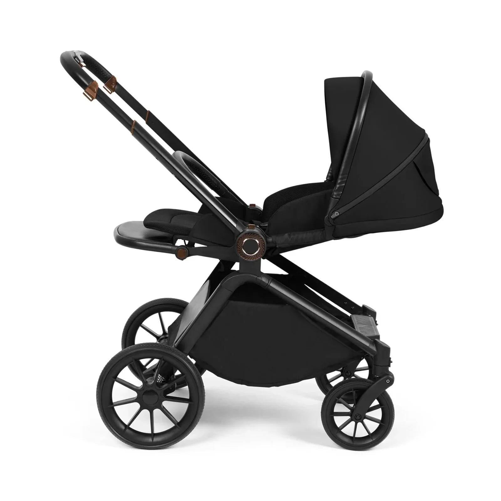 Ickle Bubba Altima Pram 9 pcs - Black - mezetto ebebek ebebek