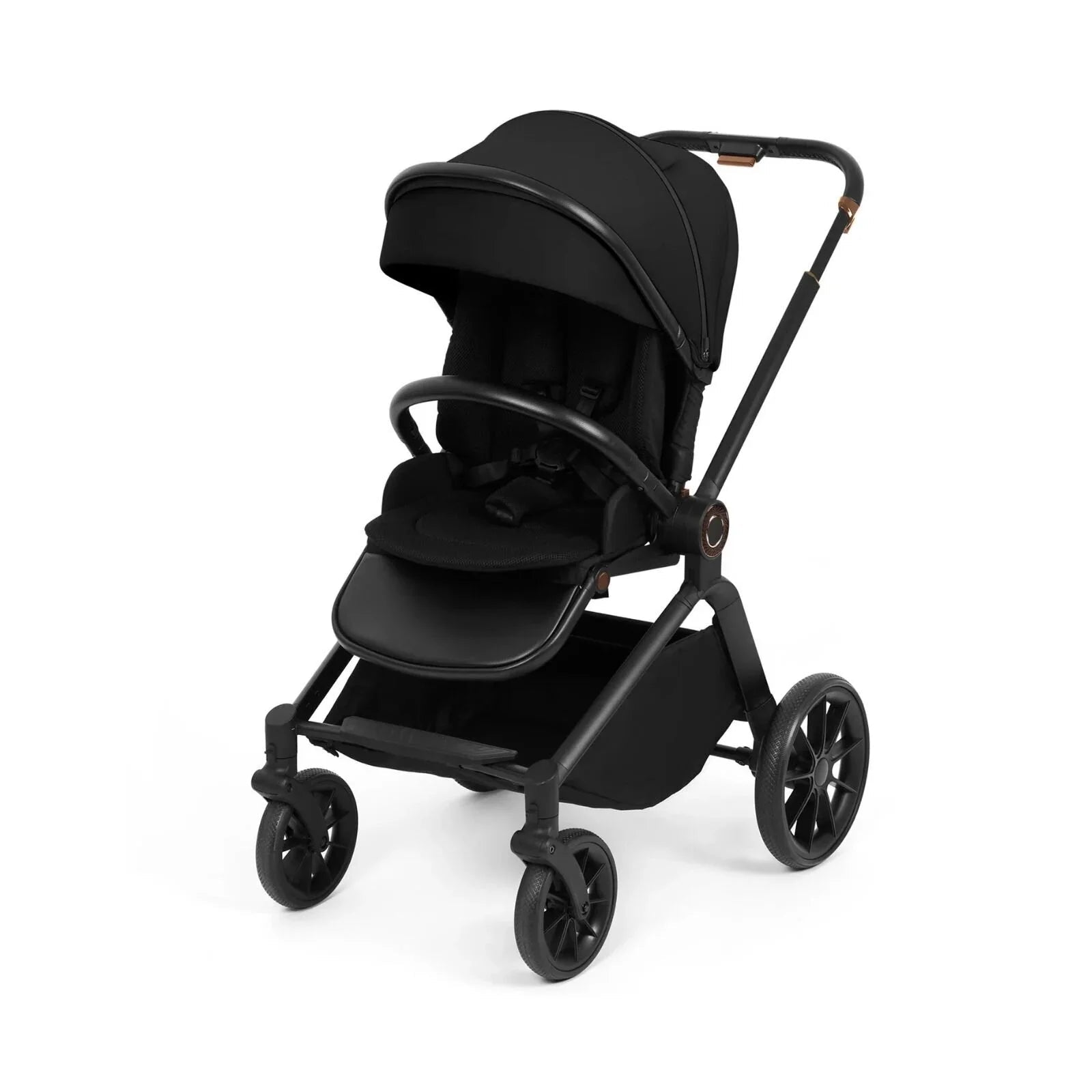 Ickle Bubba Altima Pram 9 pcs - Black - mezetto ebebek ebebek