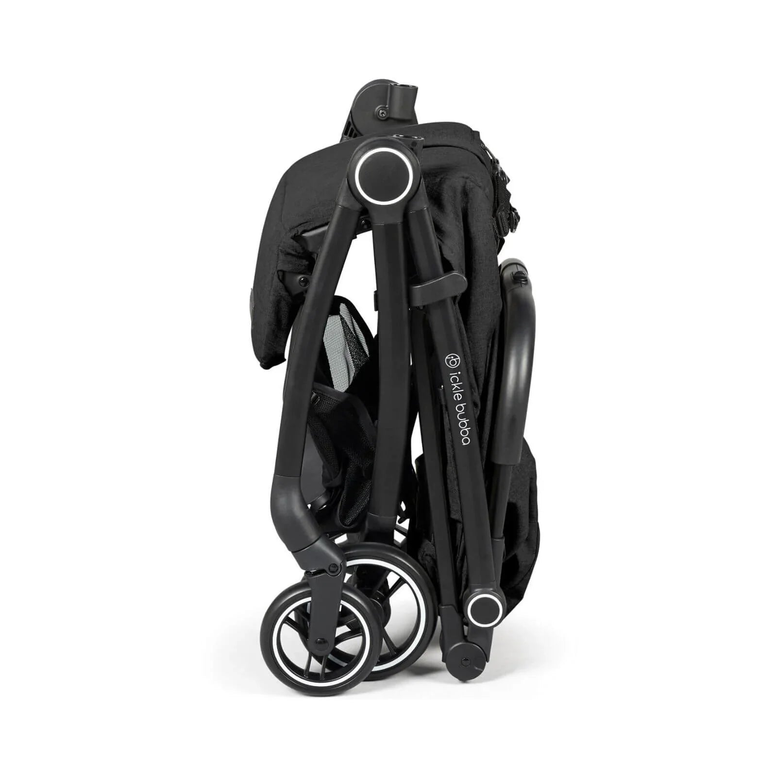 Ickle Bubba Aries Autofold Stroller - Black - mezetto ebebek ebebek