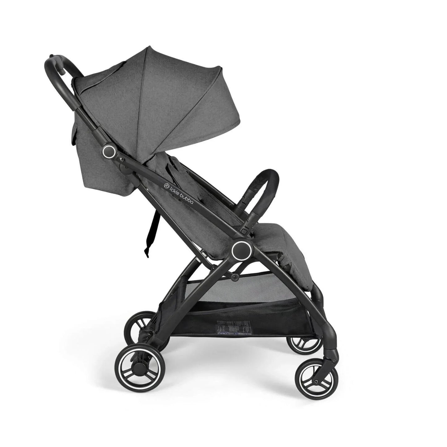 Ickle Bubba Aries Autofold Stroller - Graphite Grey - mezetto ebebek ebebek