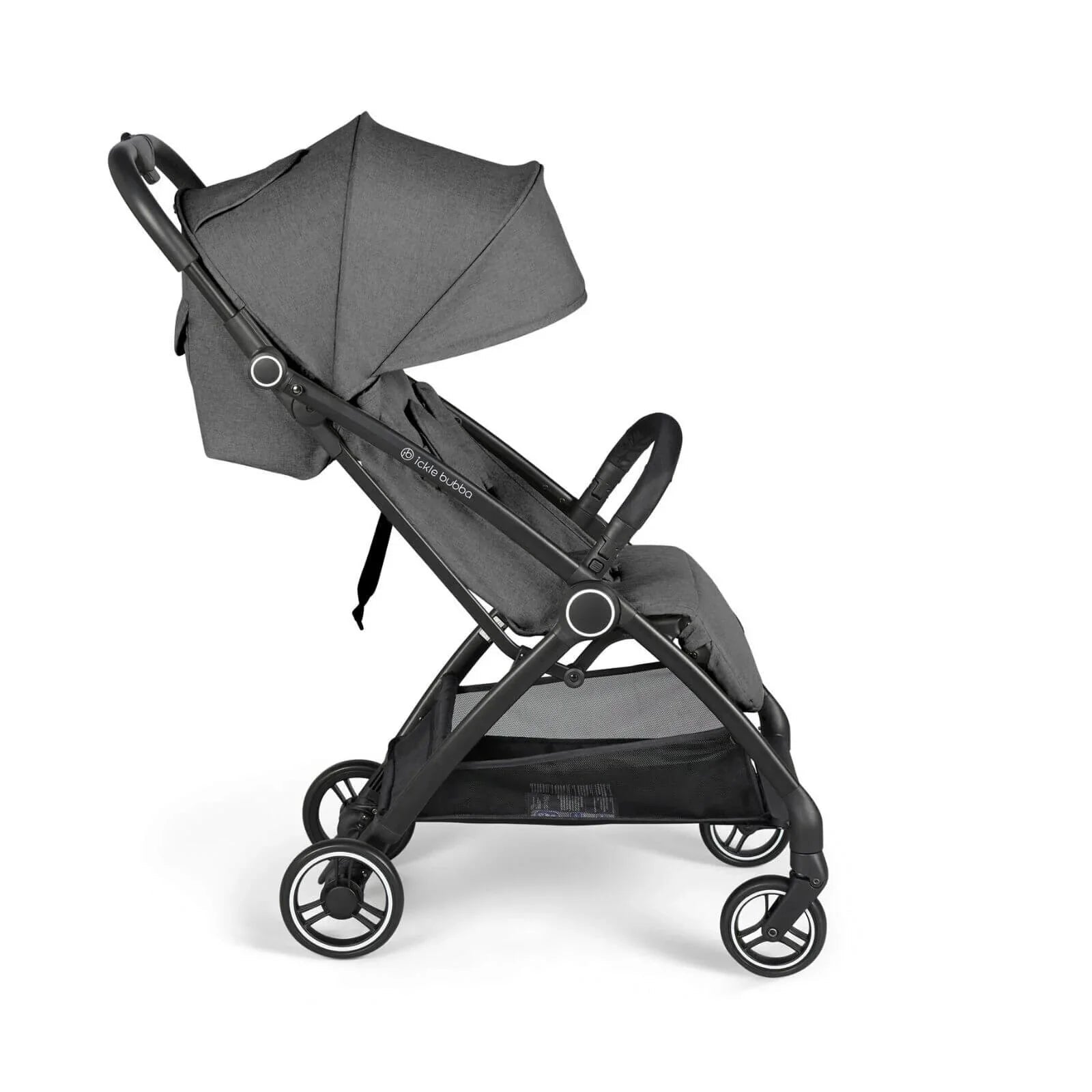 Ickle Bubba Aries Autofold Stroller - Graphite Grey - mezetto ebebek ebebek