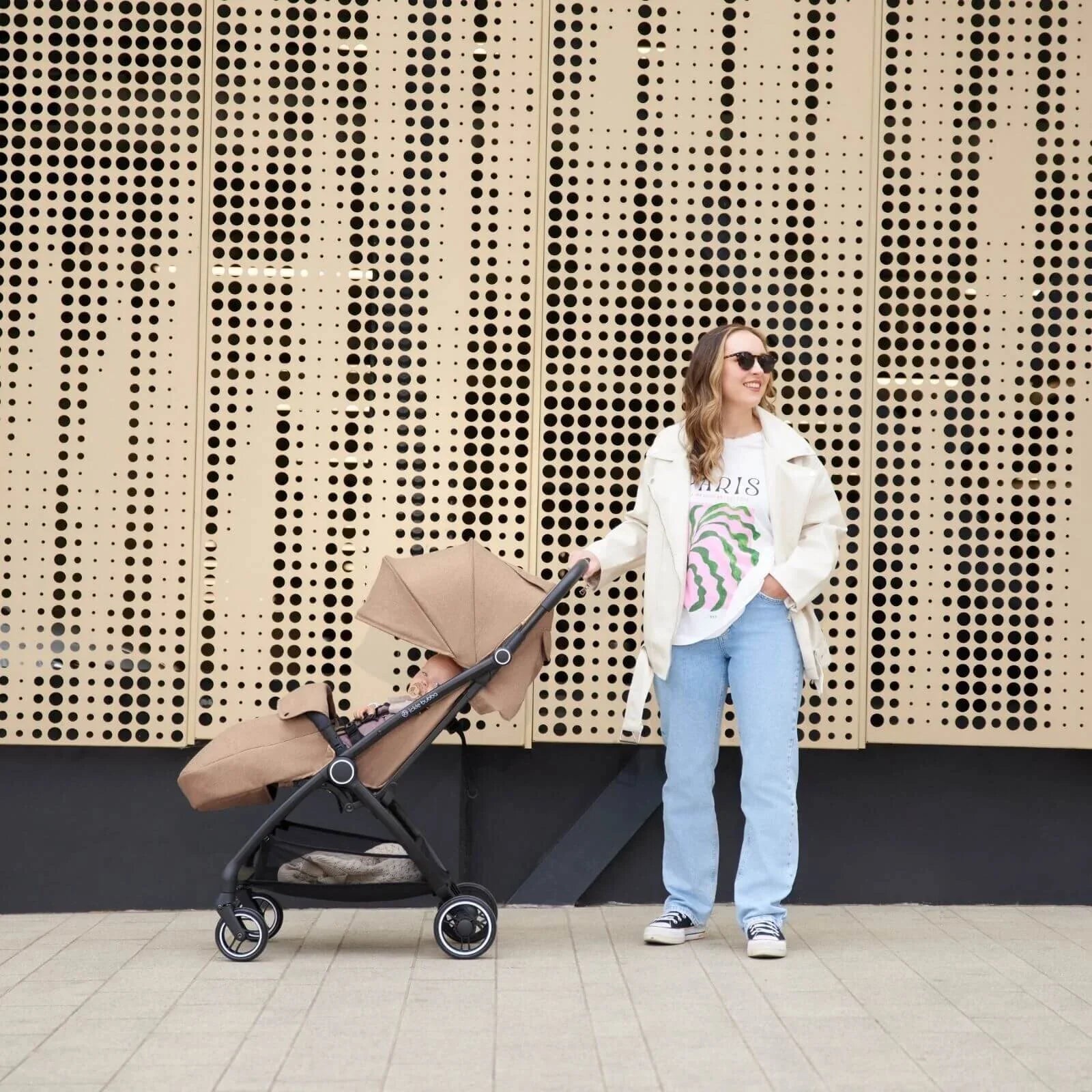 Ickle Bubba Aries Autofold Stroller - Graphite Grey - mezetto ebebek ebebek