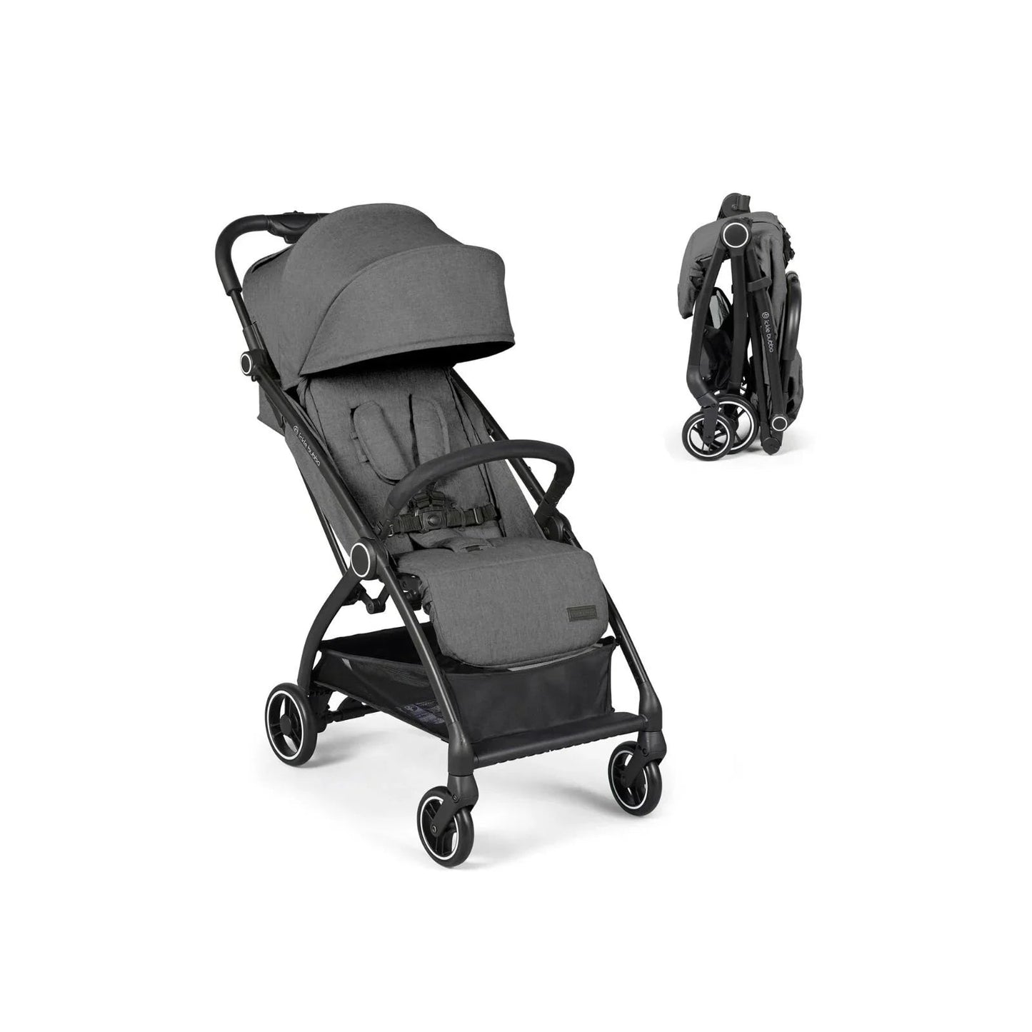 Ickle Bubba Aries Autofold Stroller - Graphite Grey - mezetto ebebek ebebek
