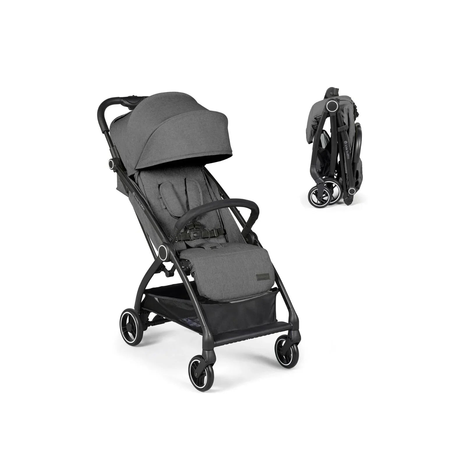 Ickle Bubba Aries Autofold Stroller - Graphite Grey - mezetto ebebek ebebek