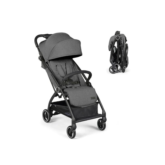 Ickle Bubba Aries Autofold Stroller - Graphite Grey - mezetto ebebek ebebek
