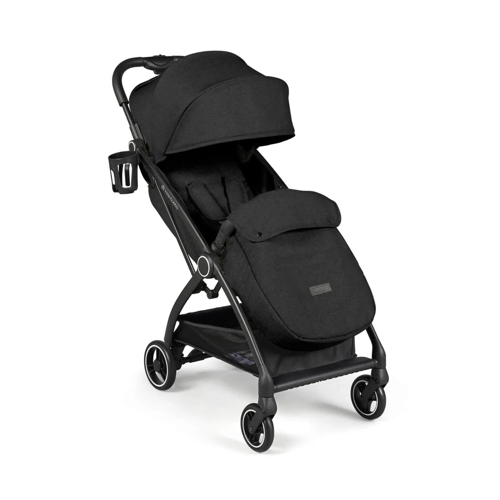 Ickle Bubba Aries Max Autofold Stroller - Black - mezetto ebebek ebebek