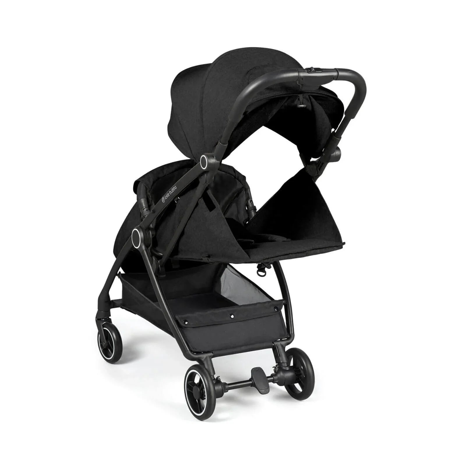 Ickle Bubba Aries Max Autofold Stroller - Black - mezetto ebebek ebebek