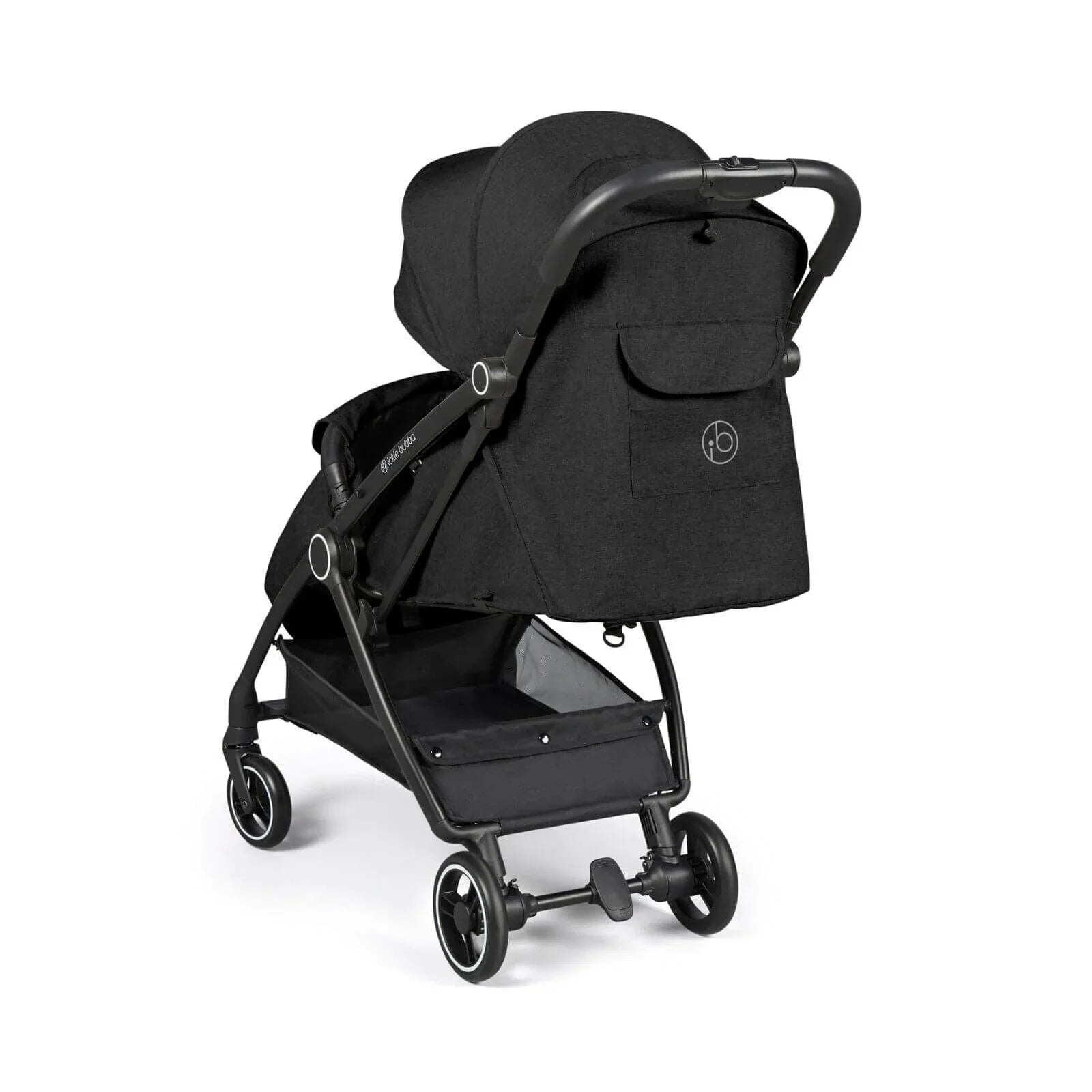 Ickle Bubba Aries Max Autofold Stroller - Black - mezetto ebebek ebebek