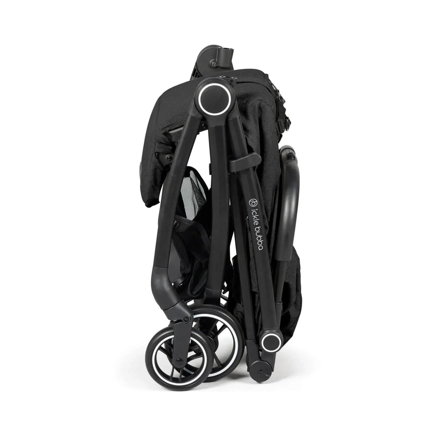 Ickle Bubba Aries Max Autofold Stroller - Black - mezetto ebebek ebebek