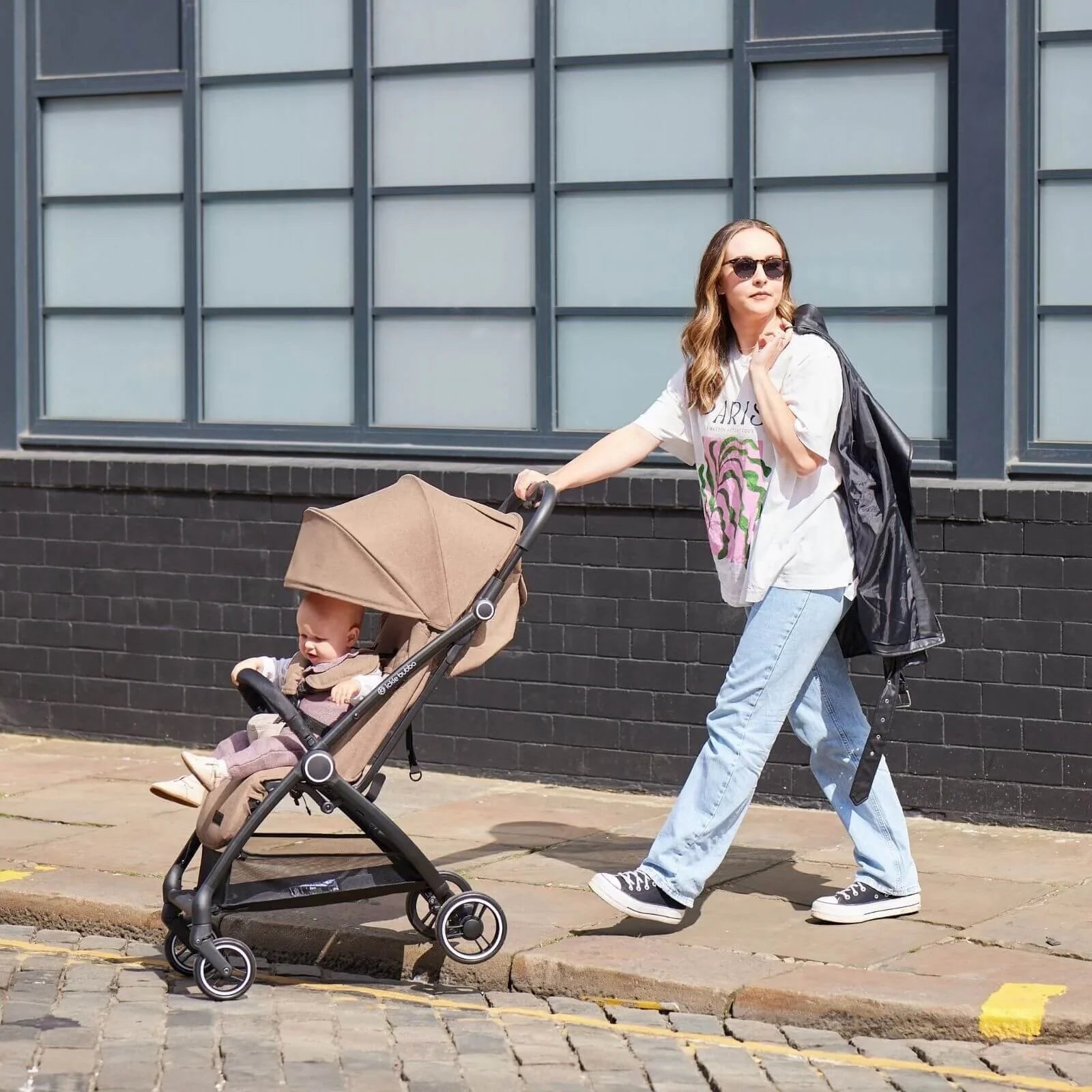 Ickle Bubba Aries Max Autofold Stroller - Sage Green - mezetto ebebek ebebek