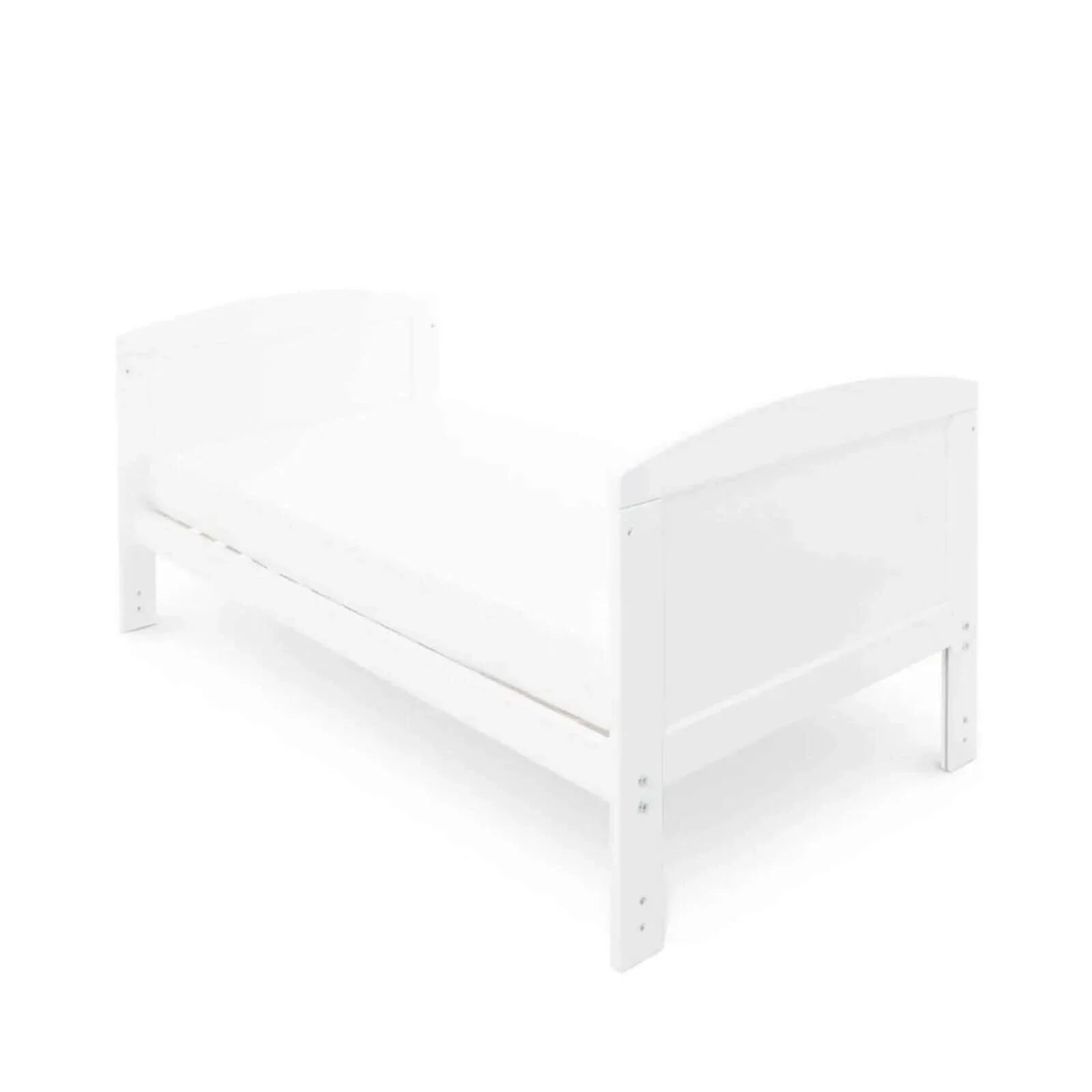 Ickle Bubba Coleby Classic Cot Bed & Under Drawer White - Fibre Mattress - mezetto ebebek ebebek