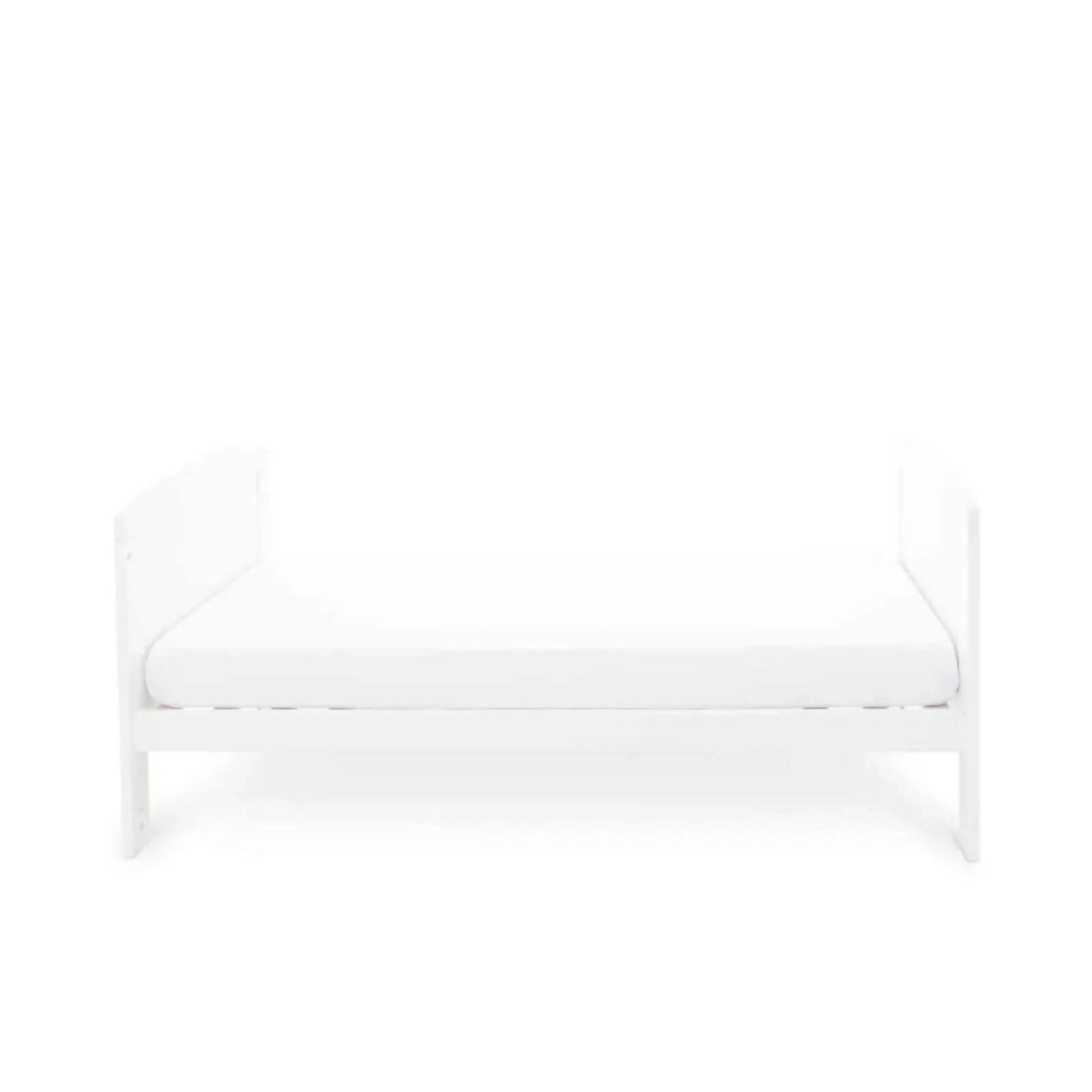 Ickle Bubba Coleby Classic Cot Bed White - Premium Pocket Sprung Mattress - mezetto ebebek ebebek