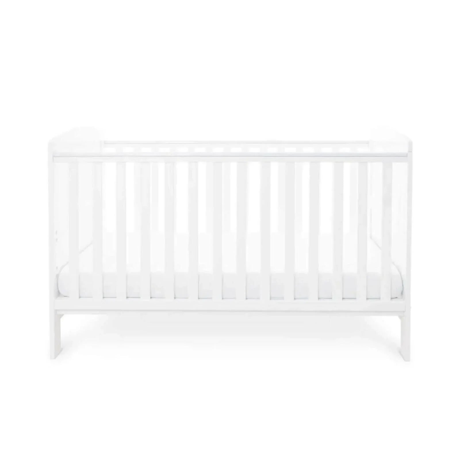 Ickle Bubba Coleby Classic Cot Bed White - Without Mattress - mezetto ebebek ebebek