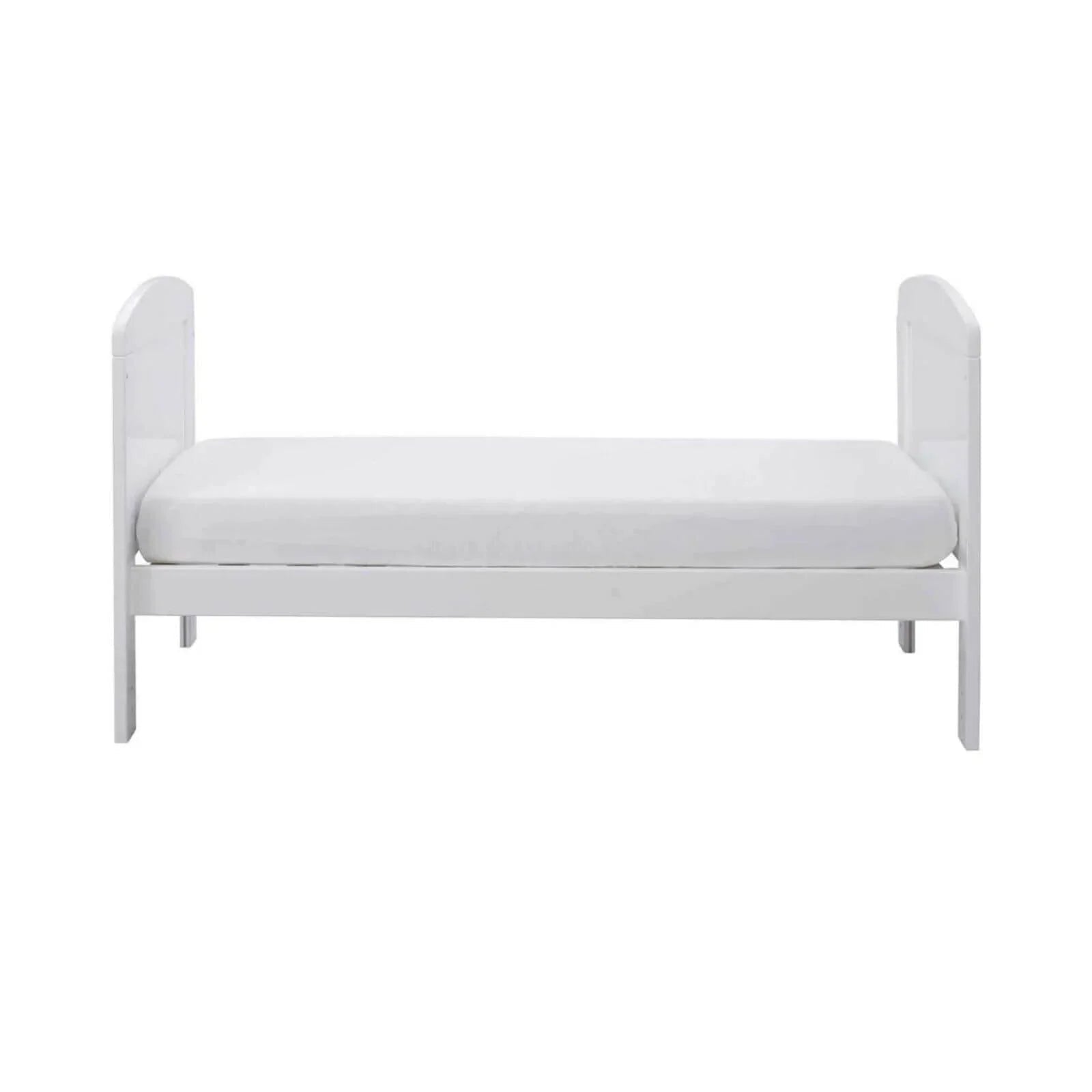 Ickle Bubba Coleby Mini Cot Bed White - Without Mattress - mezetto ebebek ebebek