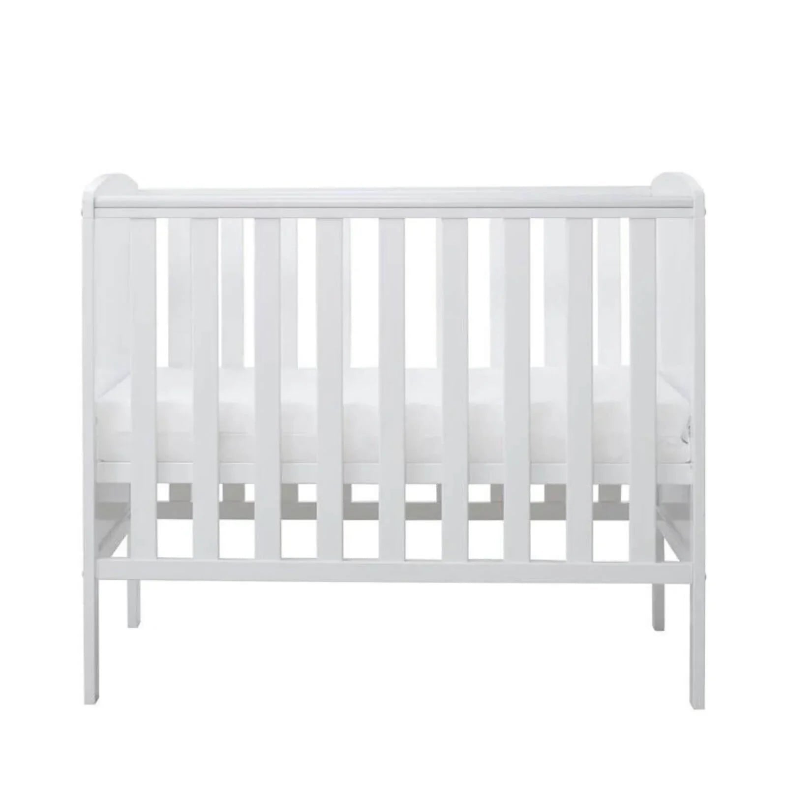 Ickle Bubba Coleby Space Saver Cot White - Without Mattress - mezetto ebebek ebebek