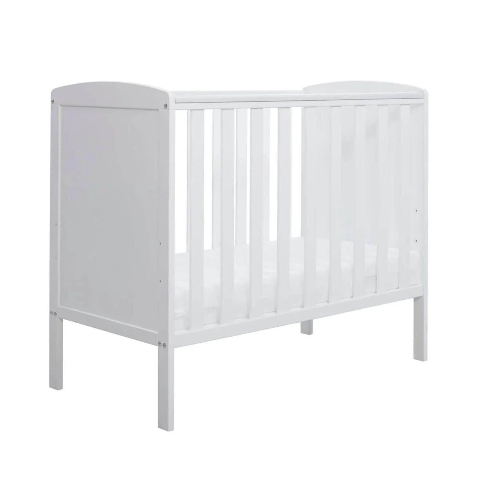 Ickle Bubba Coleby Space Saver Cot White - Without Mattress - mezetto ebebek ebebek