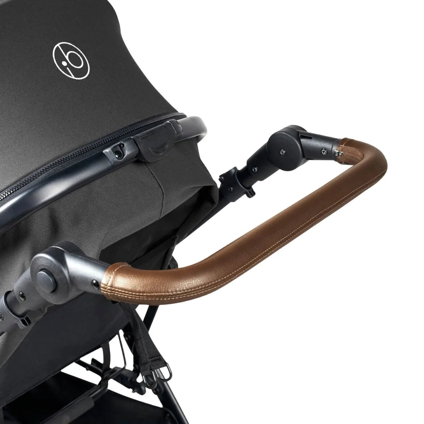 Ickle Bubba Cosmo 2 - in - 1 Pushchair & Carrycot - Black/Graphite Grey/Tan - mezetto ebebek ebebek