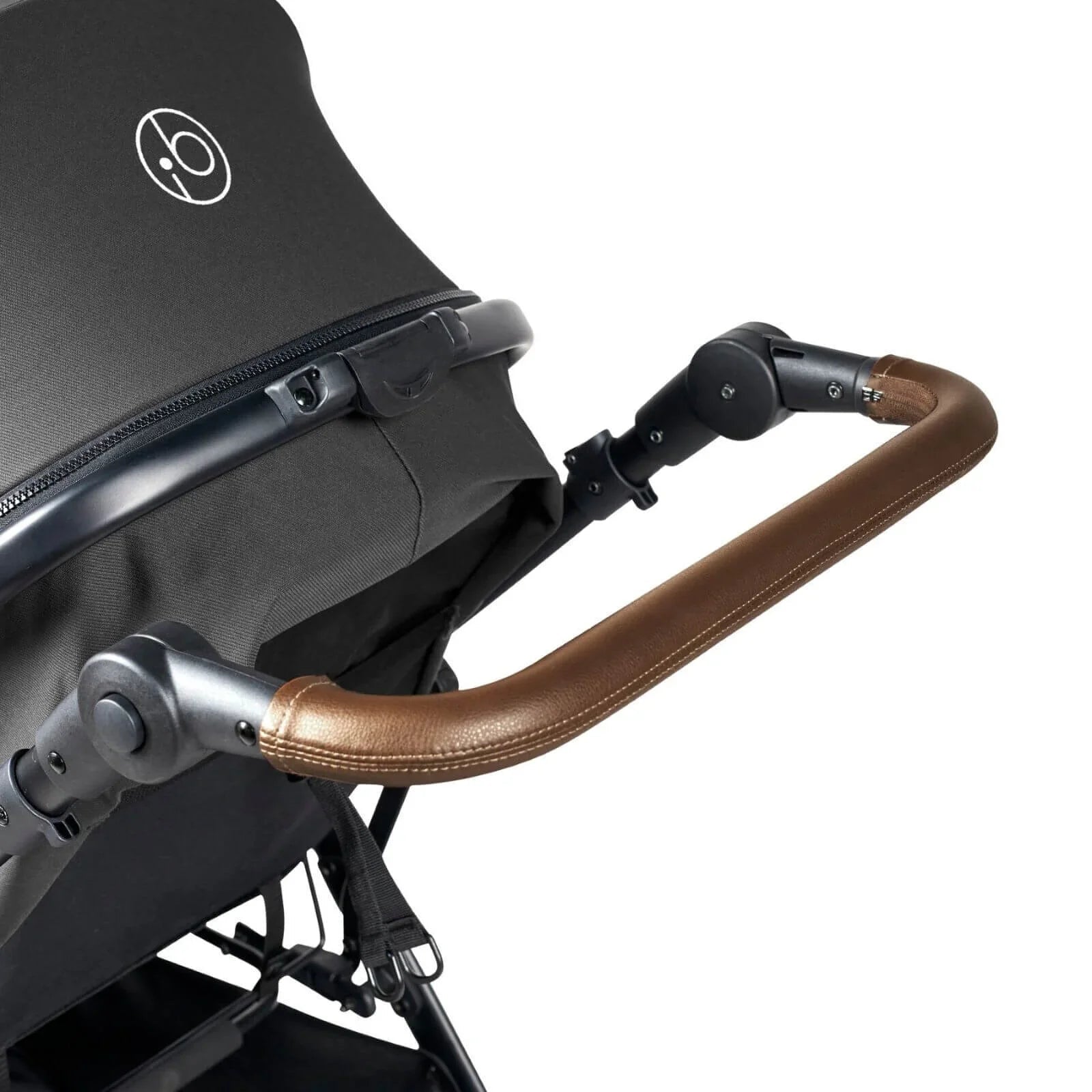Ickle Bubba Cosmo 2 - in - 1 Pushchair & Carrycot - Black/Graphite Grey/Tan - mezetto ebebek ebebek