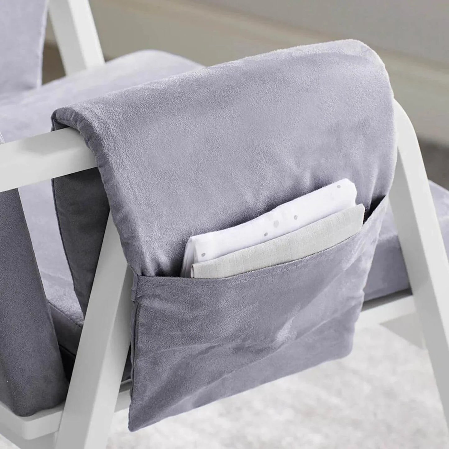 Ickle Bubba Dursley Rocking Chair - Pearl Grey - mezetto ebebek ebebek