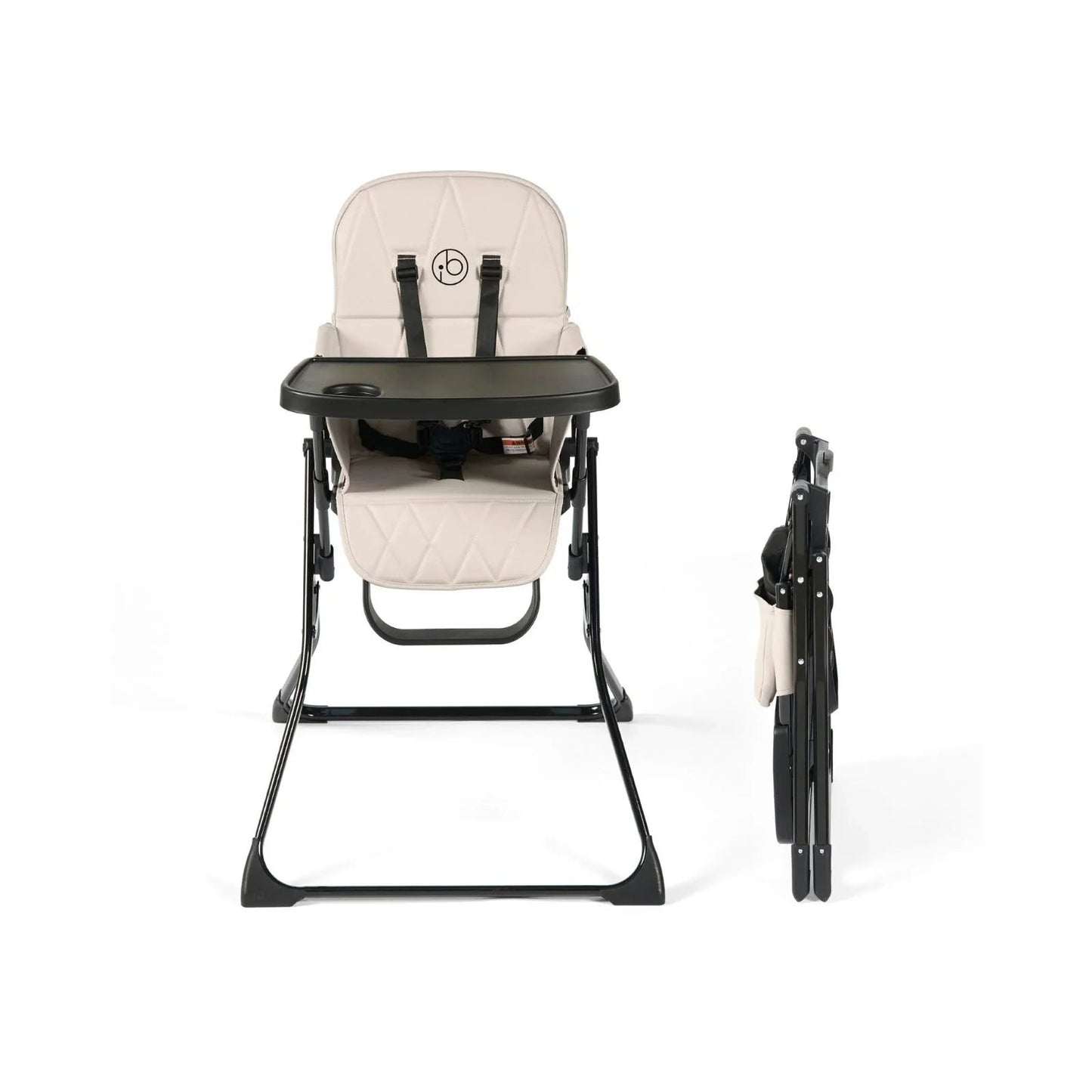 Ickle Bubba Flip Magic Fold Highchair - Pearl Grey - mezetto ebebek ebebek