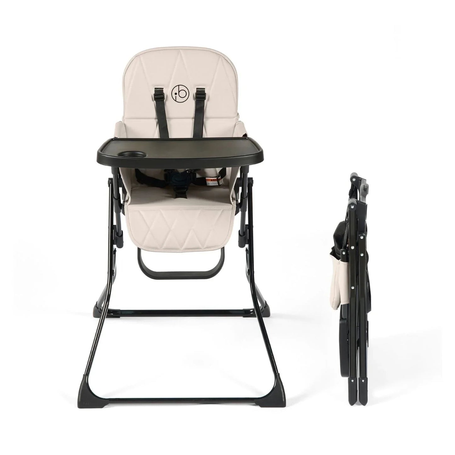 Ickle Bubba Flip Magic Fold Highchair - Pearl Grey - mezetto ebebek ebebek