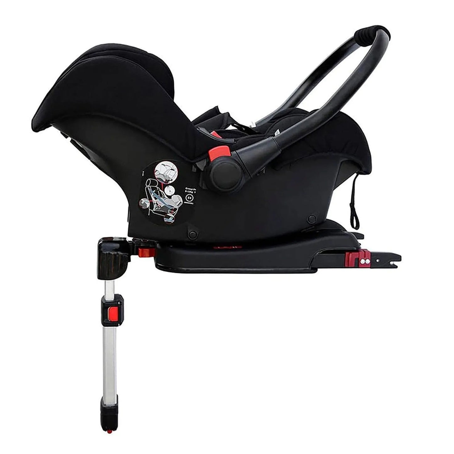 Ickle Bubba Galaxy Car Seat & Isofix Base Black - mezetto ebebek ebebek