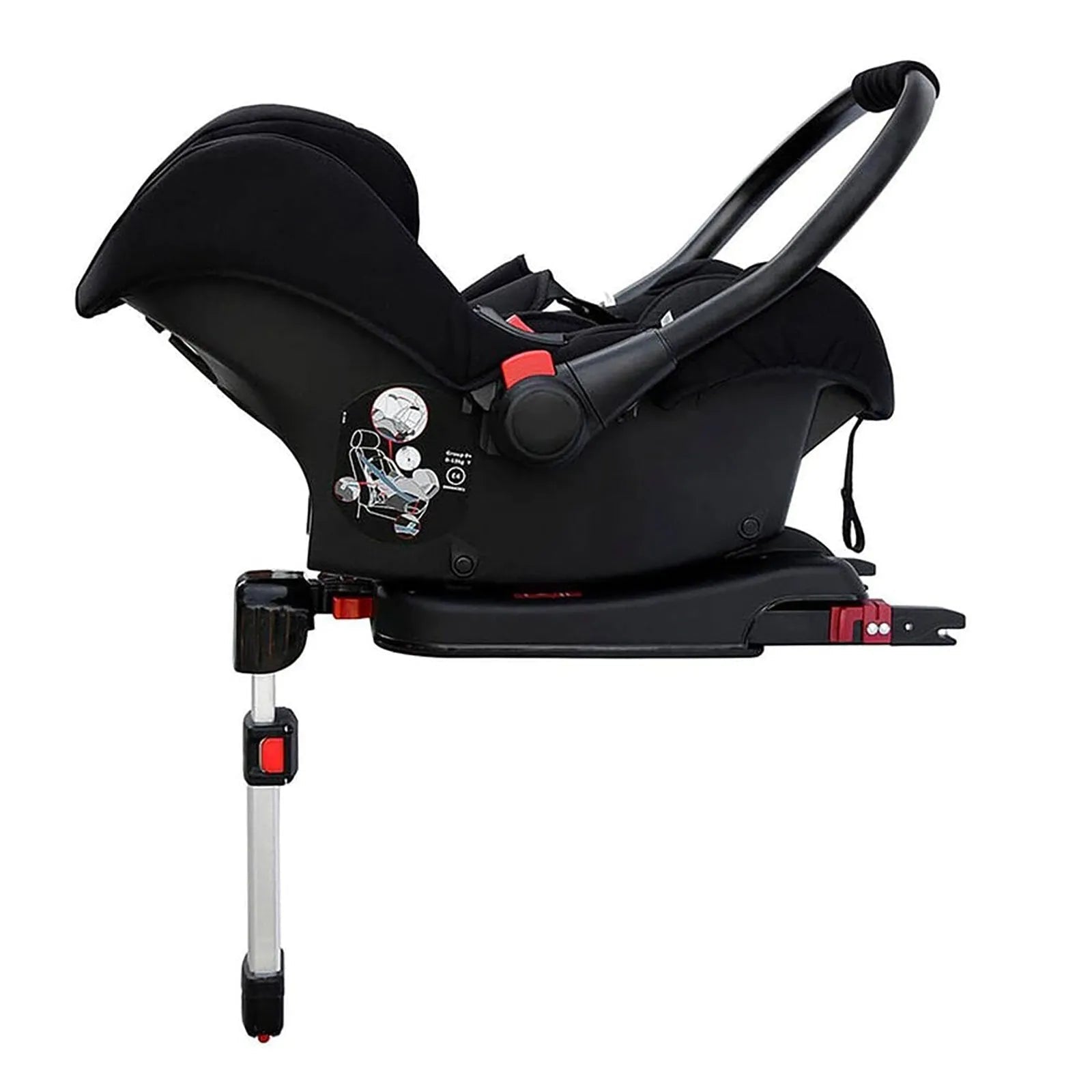 Ickle Bubba Galaxy Car Seat & Isofix Base Black - mezetto ebebek ebebek